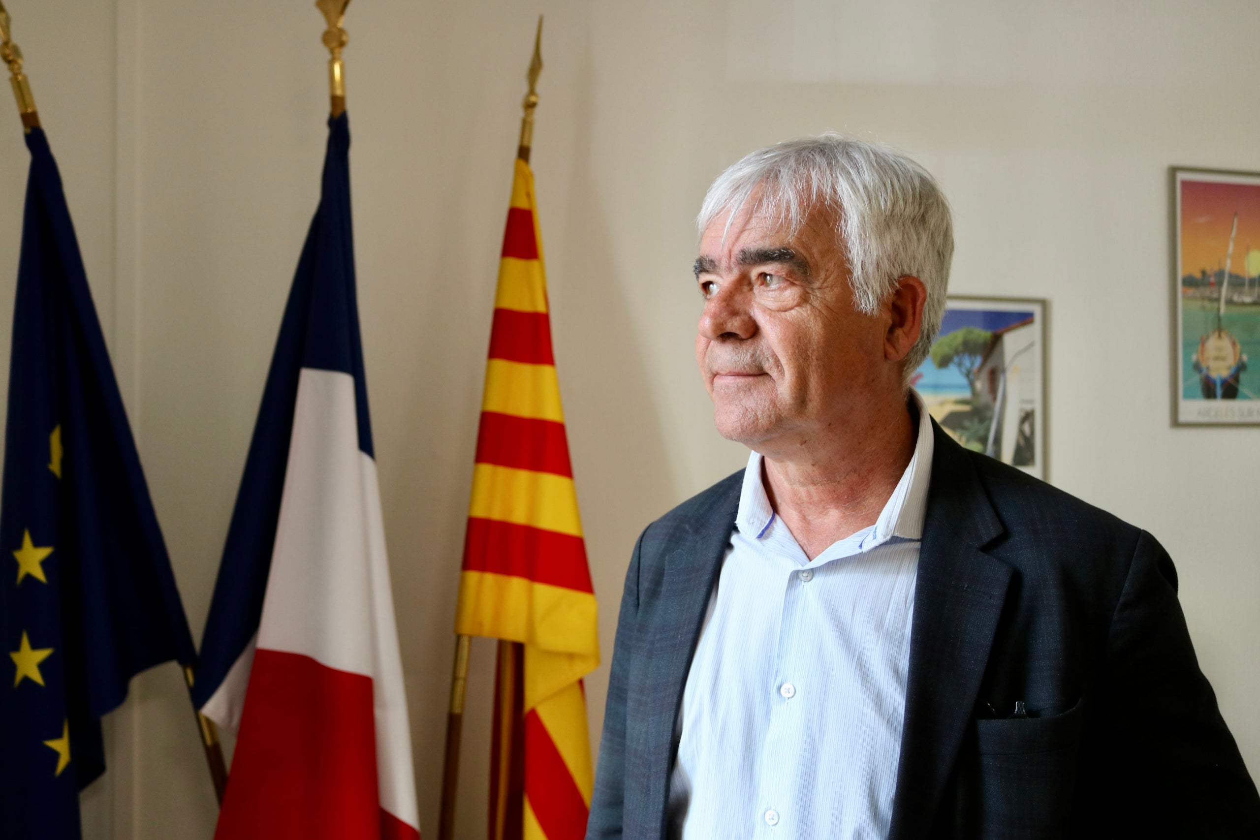 Antoine Parra, alcalde d'Argelers / Josep M. Botanch