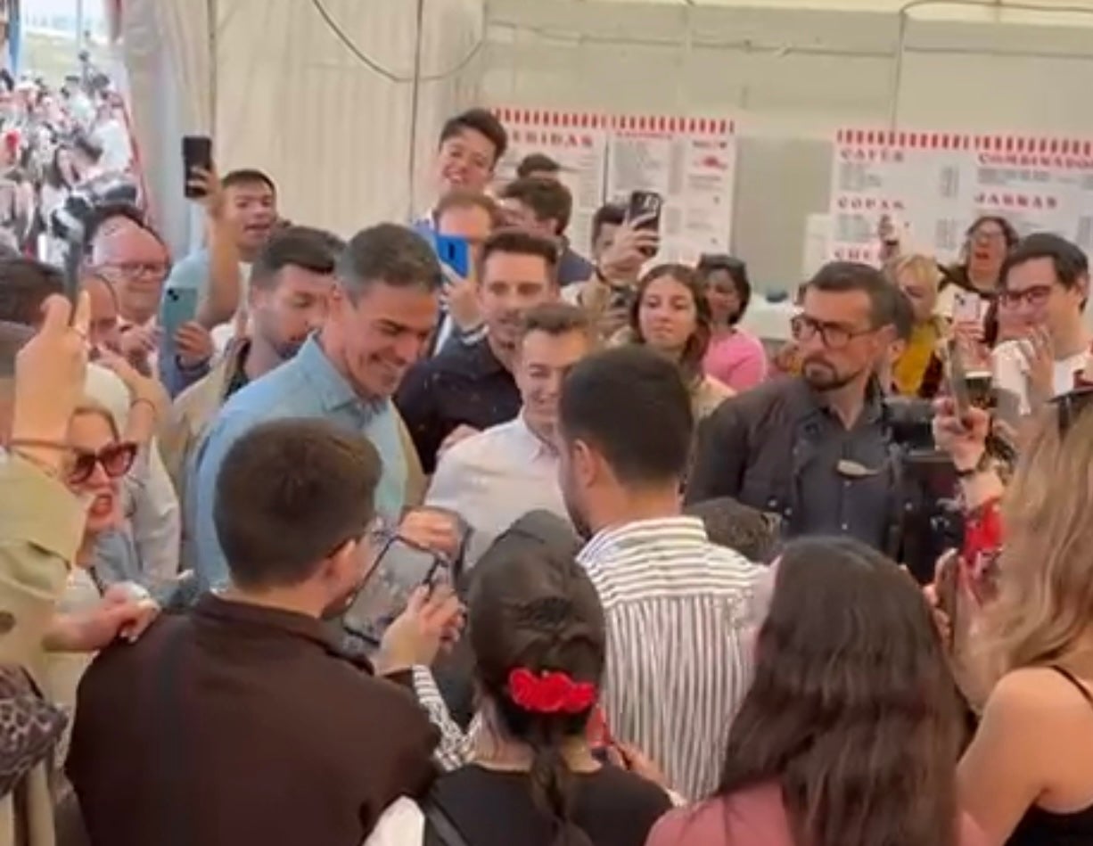 El president del govern espanyol, Pedro Sánchez, ha irromput a la campanya del 12-M 