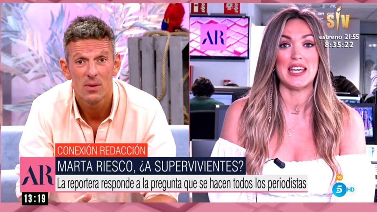 La tertuliana ha cargado públicament contra el presentador - Telecinco