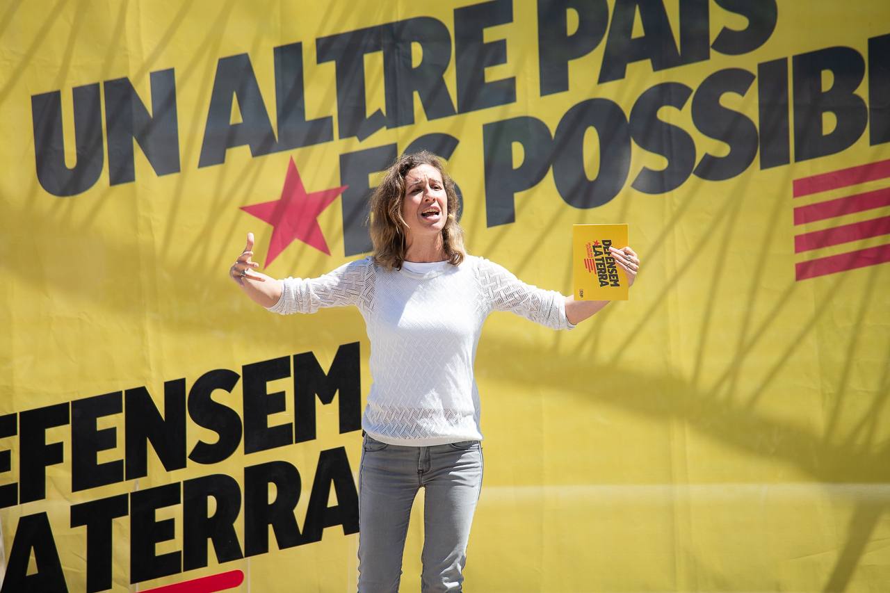 La candidata de la CUP per Barcelona a les eleccions del 12-M, Laia Estrada / Candidatura d'Unitat Popular