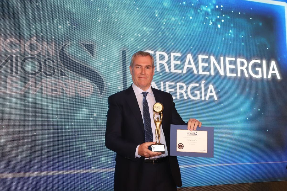 Emilio Rousaud, ceo de CreaEnergia en la gala | Foto de CreaEnegía 