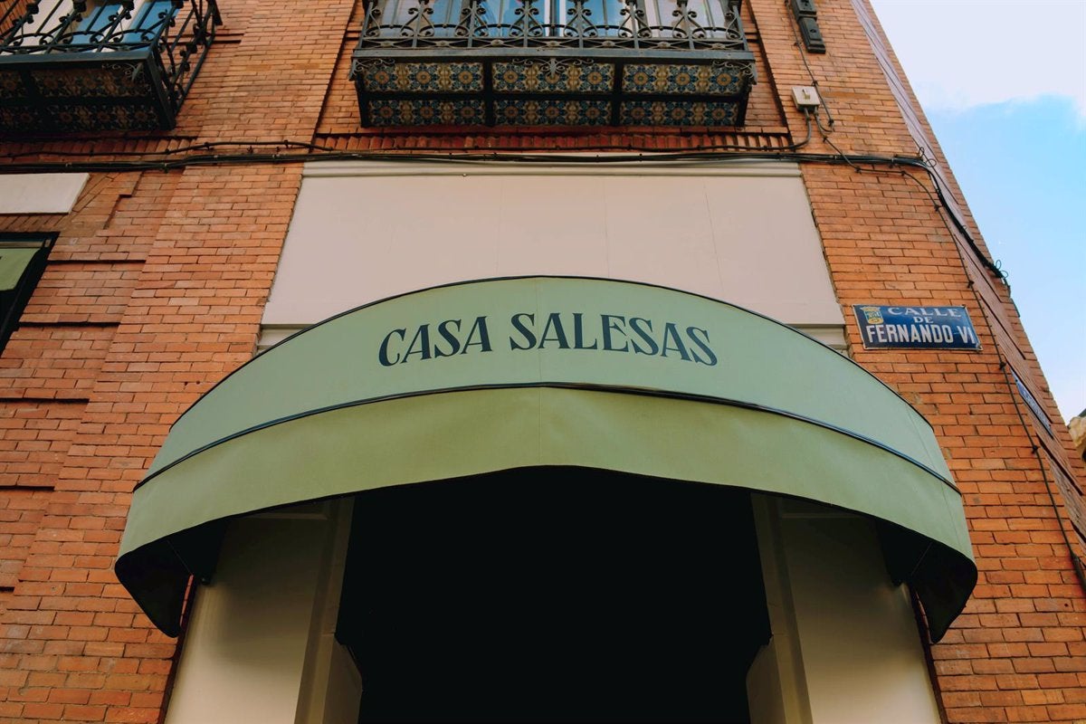 Així és l'entrada del restaurant d'Íñigo Onieva - Europa Press