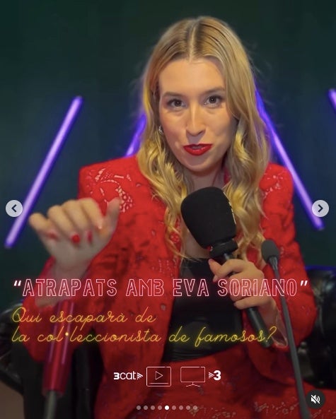 Així serà Atrapats amb Eva Soriano - Instagram