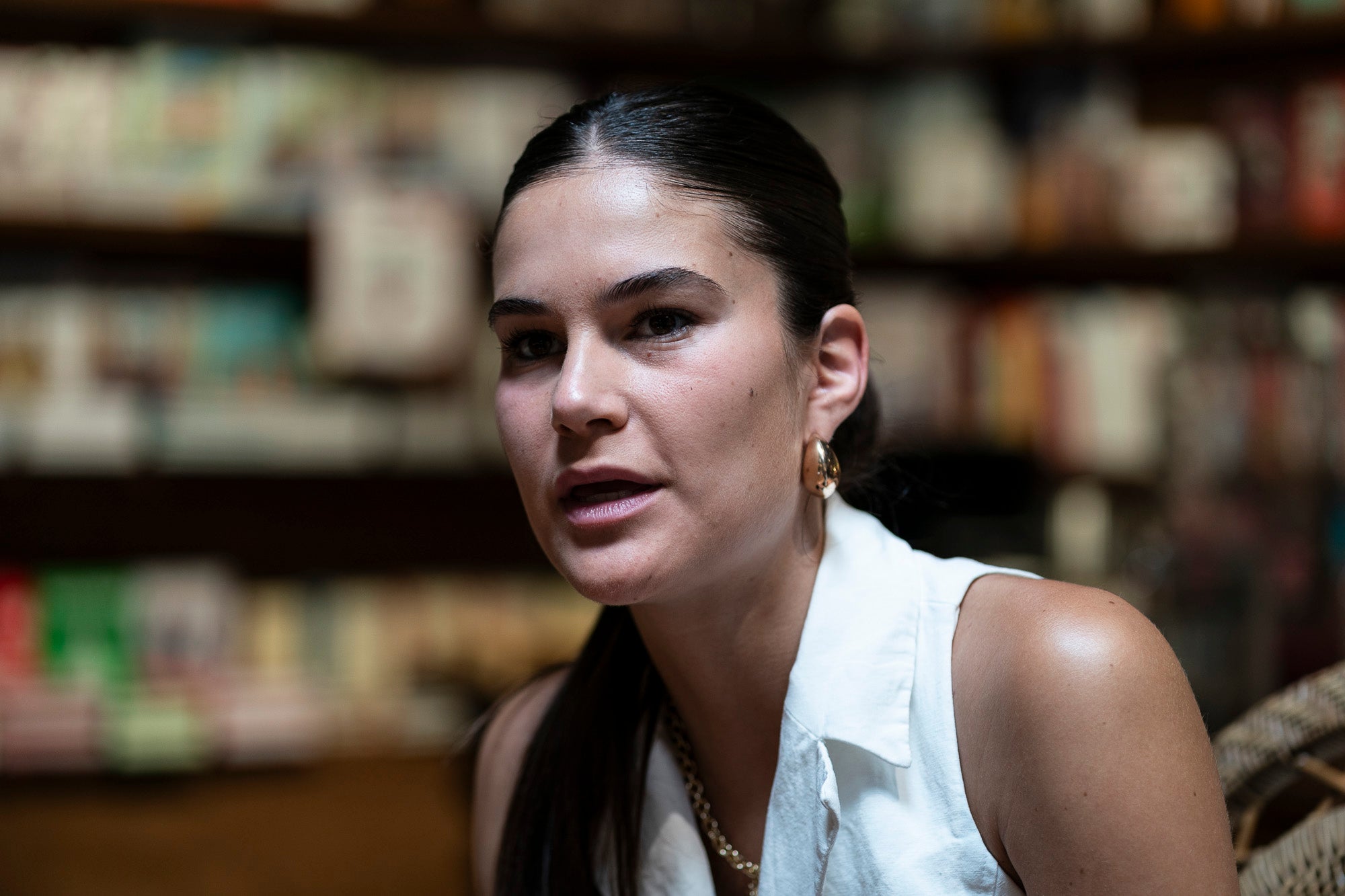 Cèlia Espanya, influencer catalana de les Terres de l'Ebre. Barcelona 07-06-2024 / Mireia Comas