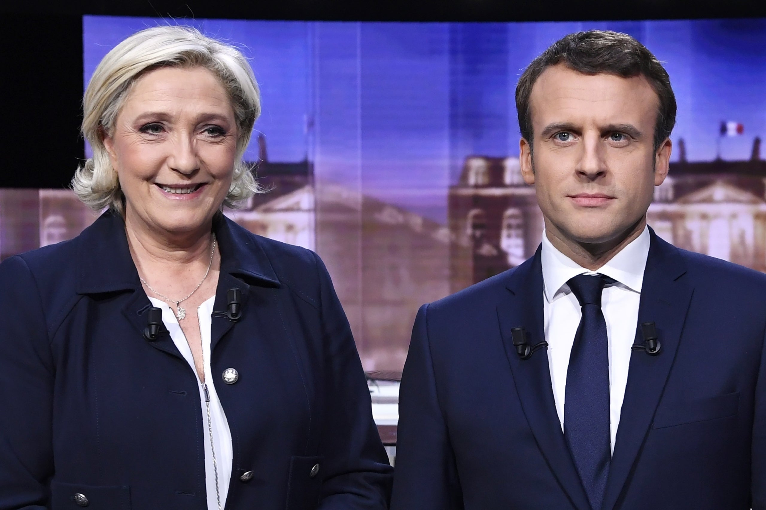 Marine Le Pen y Emmanuel Macron / Europa Press
