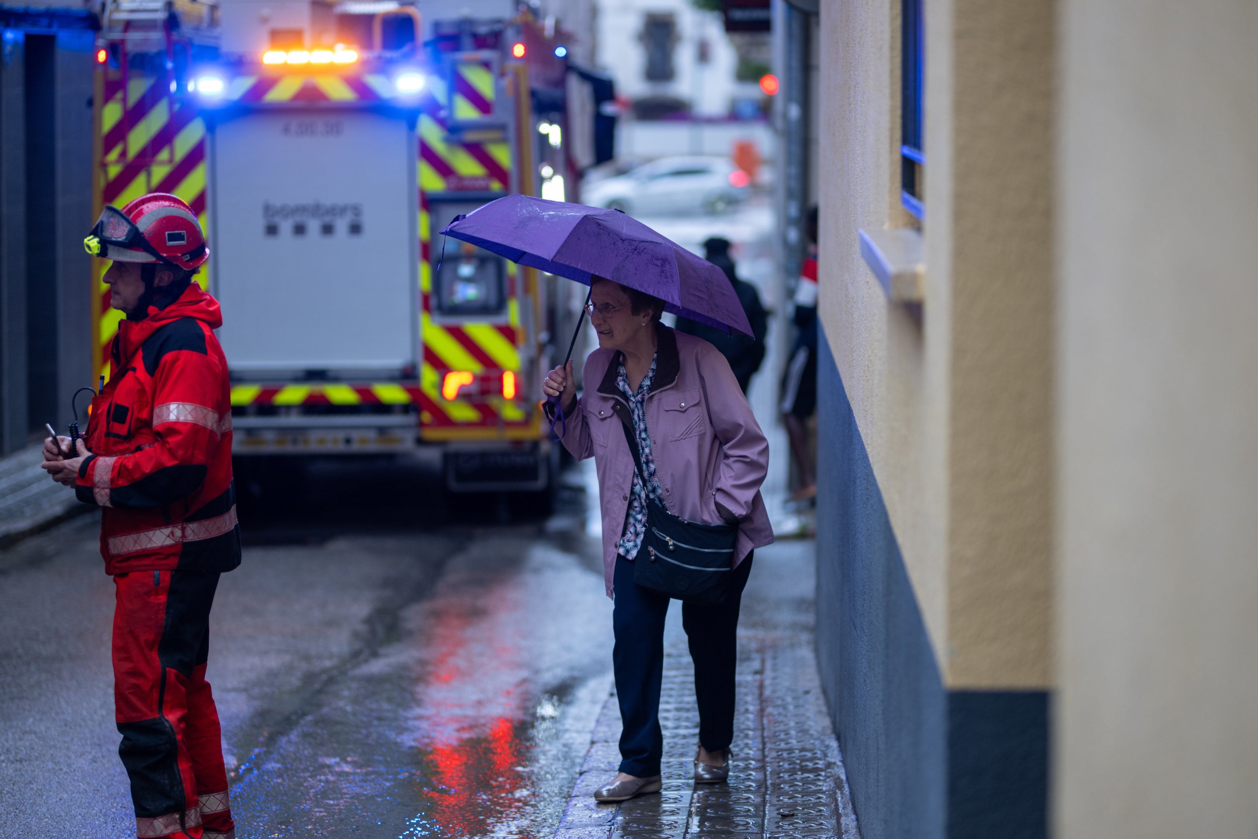 Riuades a Arenys de Mar, aquest dissabte / Europa Press 