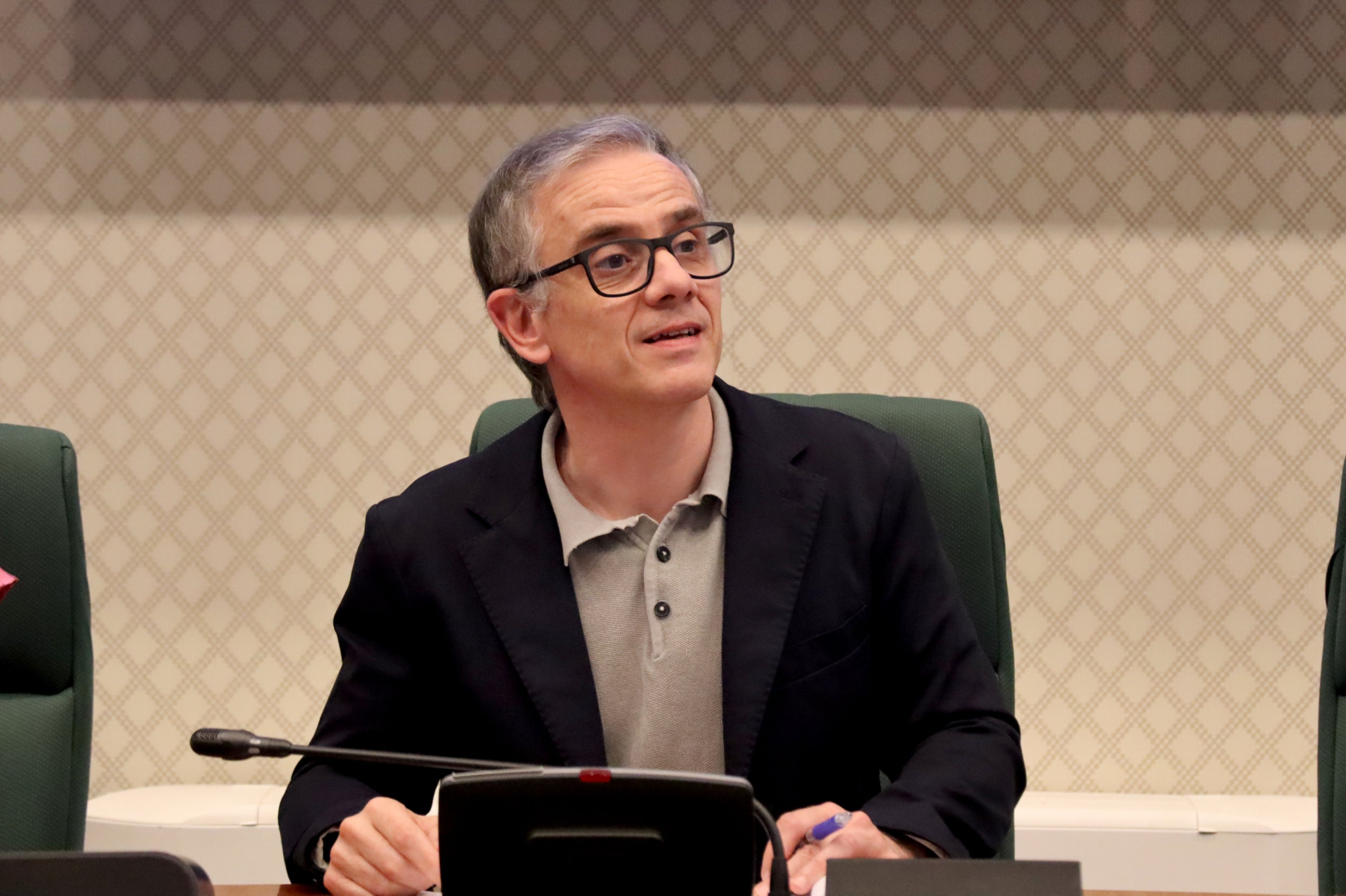 Josep Maria Jové, president del grup parlamentari d'ERC / Nico Tomás / ACN