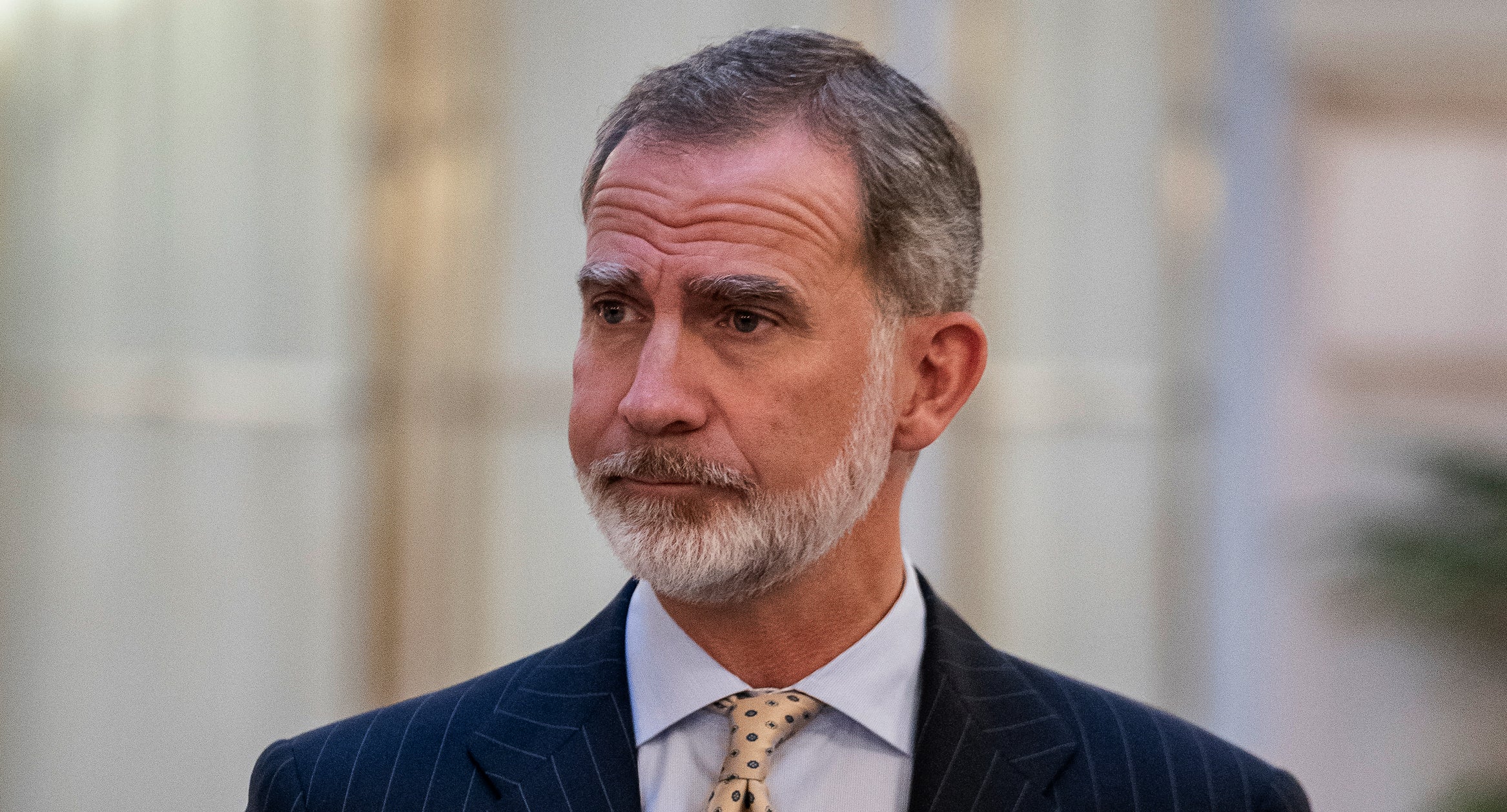 Felip de Borbó ignora la germana, incòmode en un acte - Europa Press