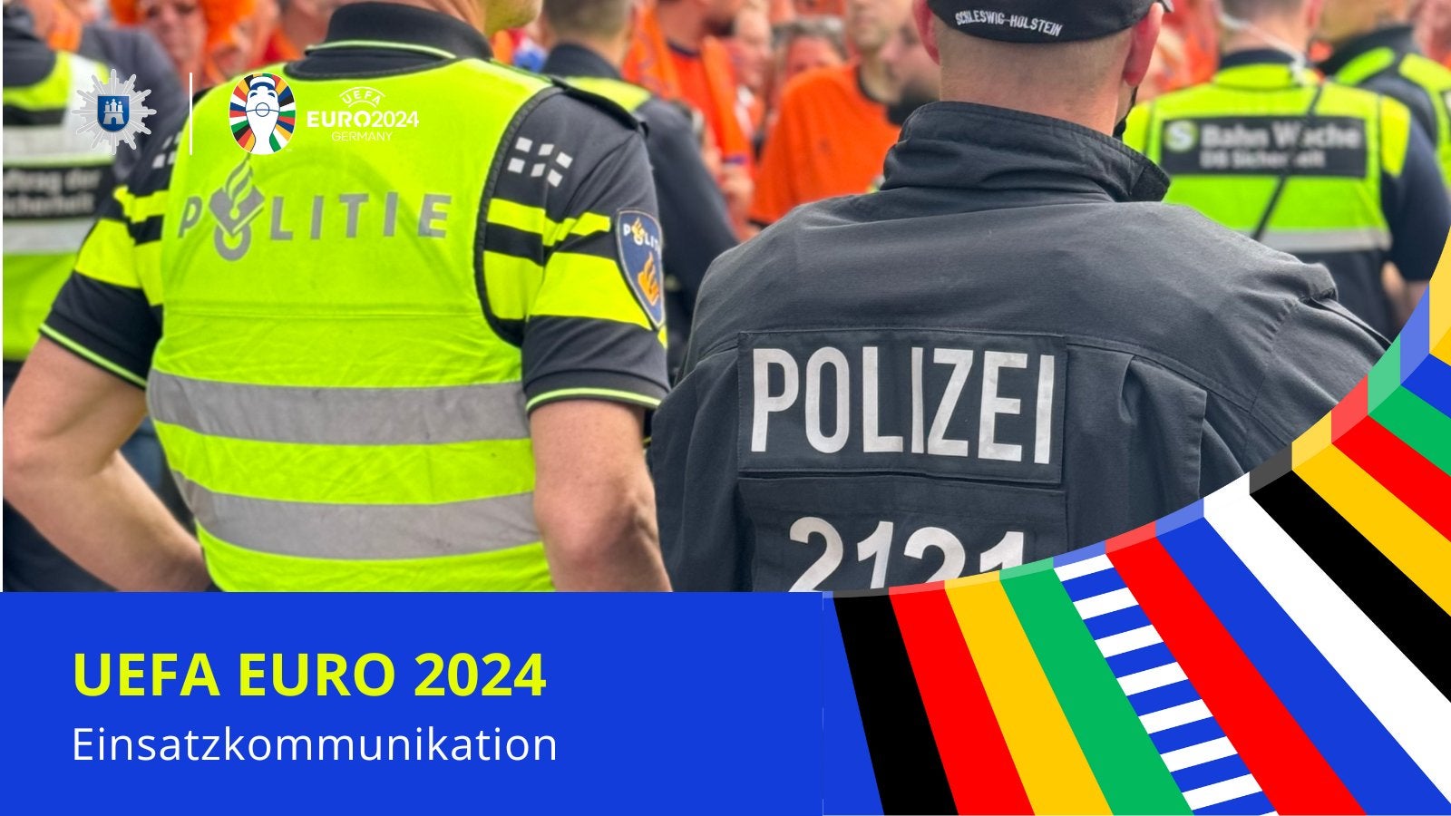 Policías de Hamburgo desplegados por la Eurocopa | Hamburgo Polizei