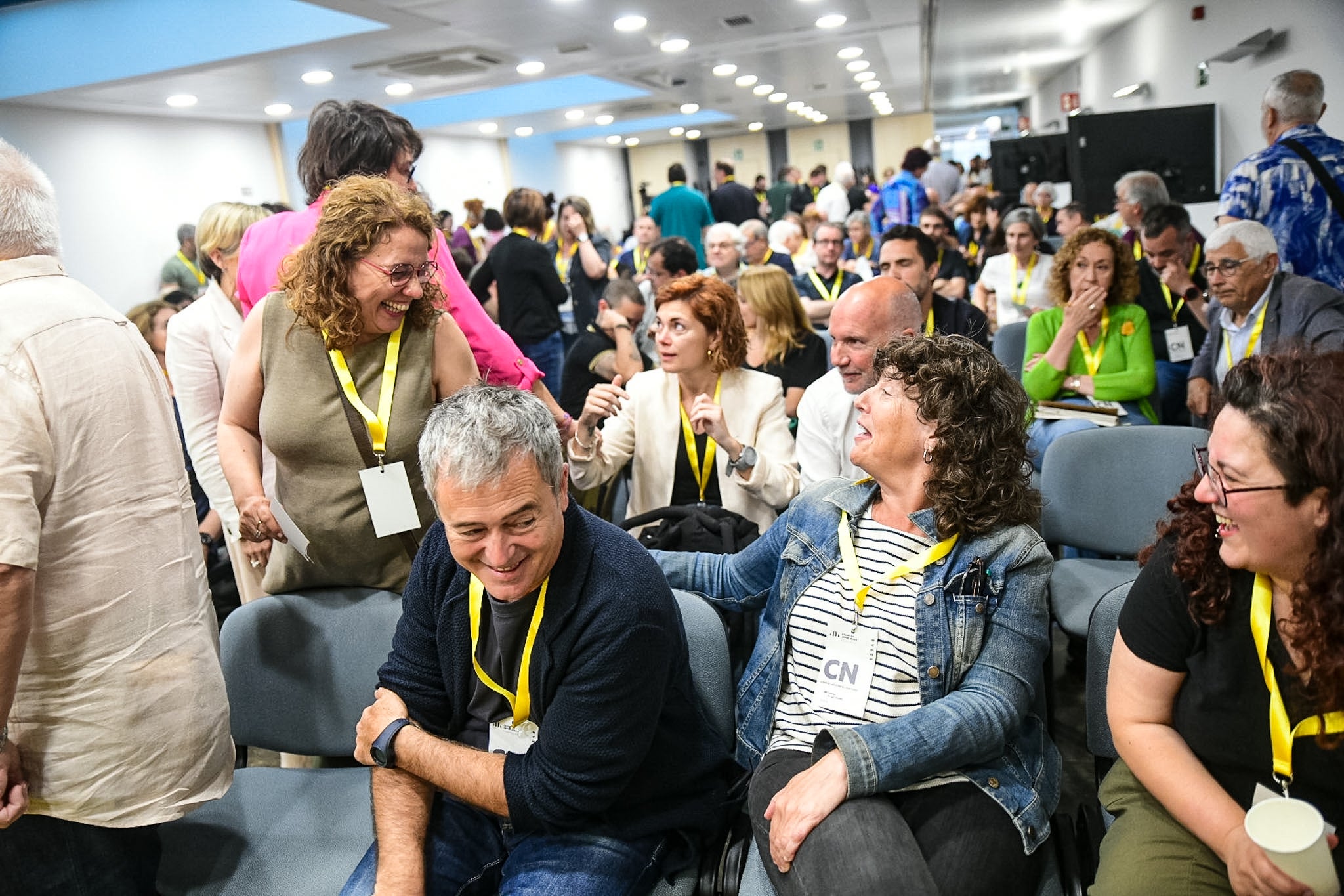 Una imatge del consell nacional d'ERC celebrat aquest matí/Marc Puig
