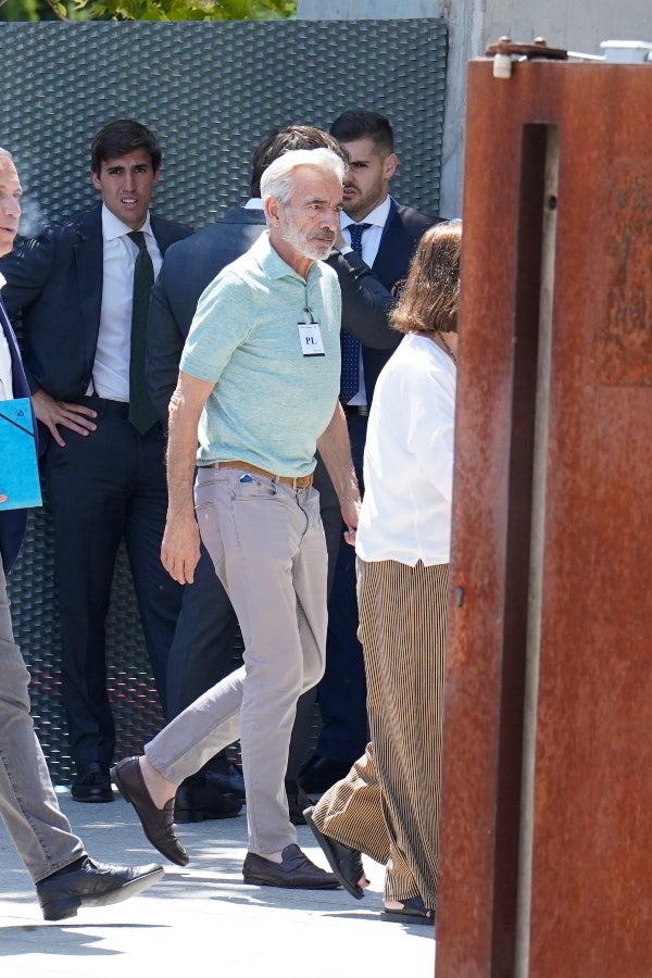 Primera imagen de Imanol Arias a las puertas del juzgado - Europa Press