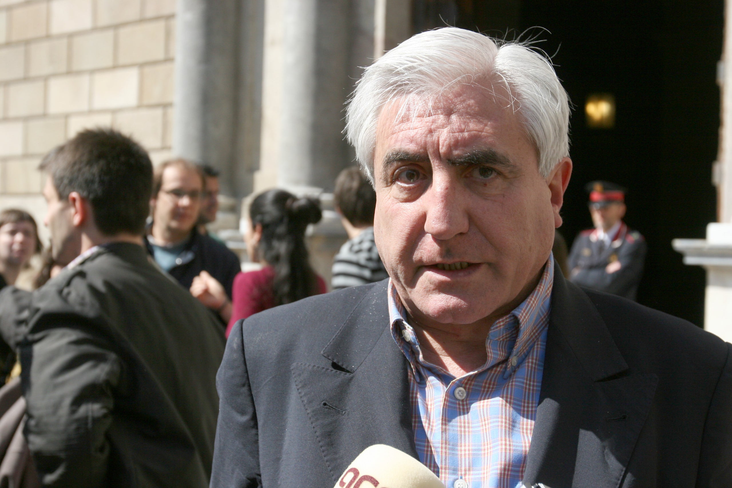 El periodista Enric Sopena, mort als 79 anys, en una imatge del 2009 / ACN