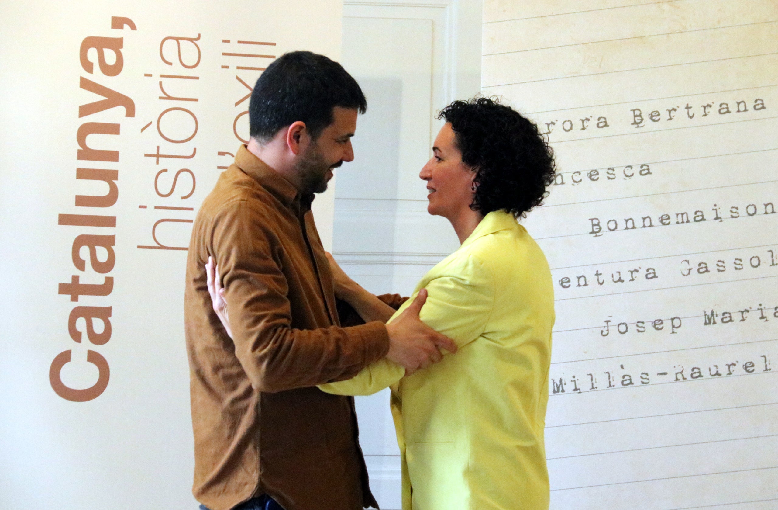Ruben Wagensberg i Marta Rovira / ACN