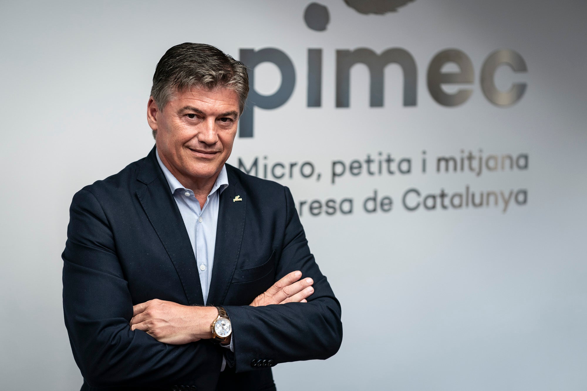 Antoni Cañete, president de Pimec. Barcelona 01-07-2024 / Mireia Comas