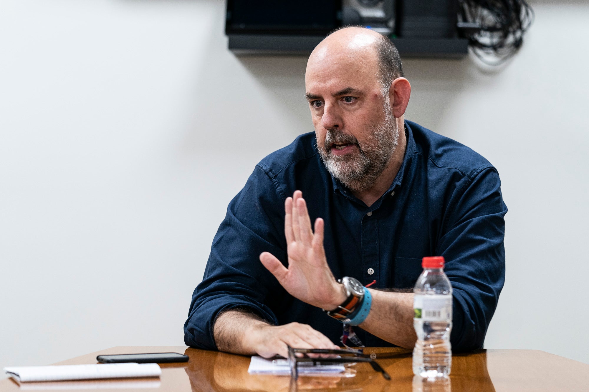 Jordi Basté, presentador de radio. Barcelona 16-07-2024 / Mireia Comas