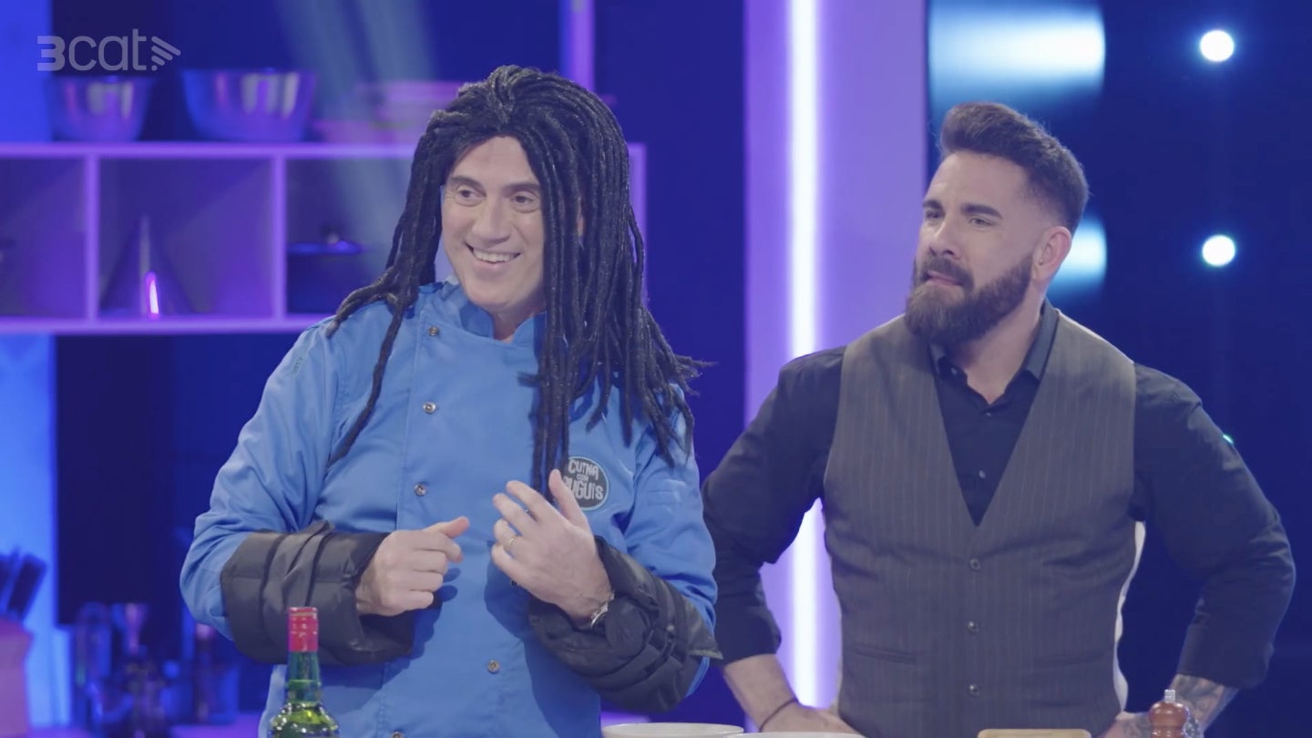 El Tomàs Molina ha dut perruca mentre cuinava - TV3