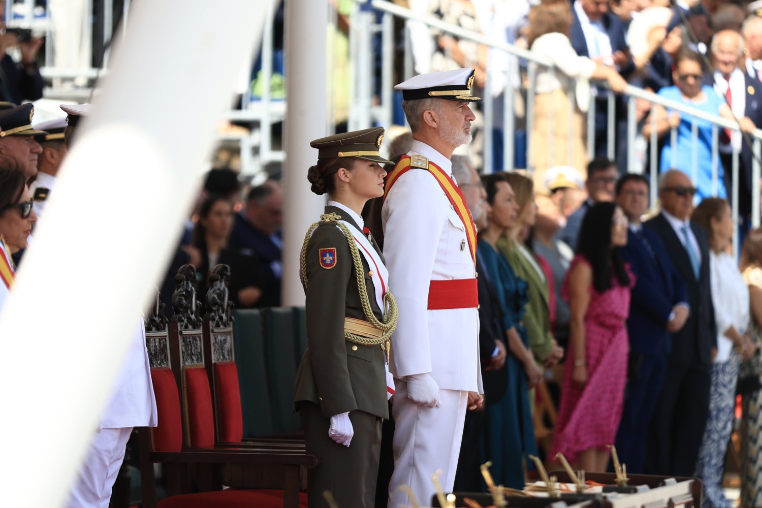 Elionor començarà un altre any a l'exèrcit, ara a Galícia - Europa Press