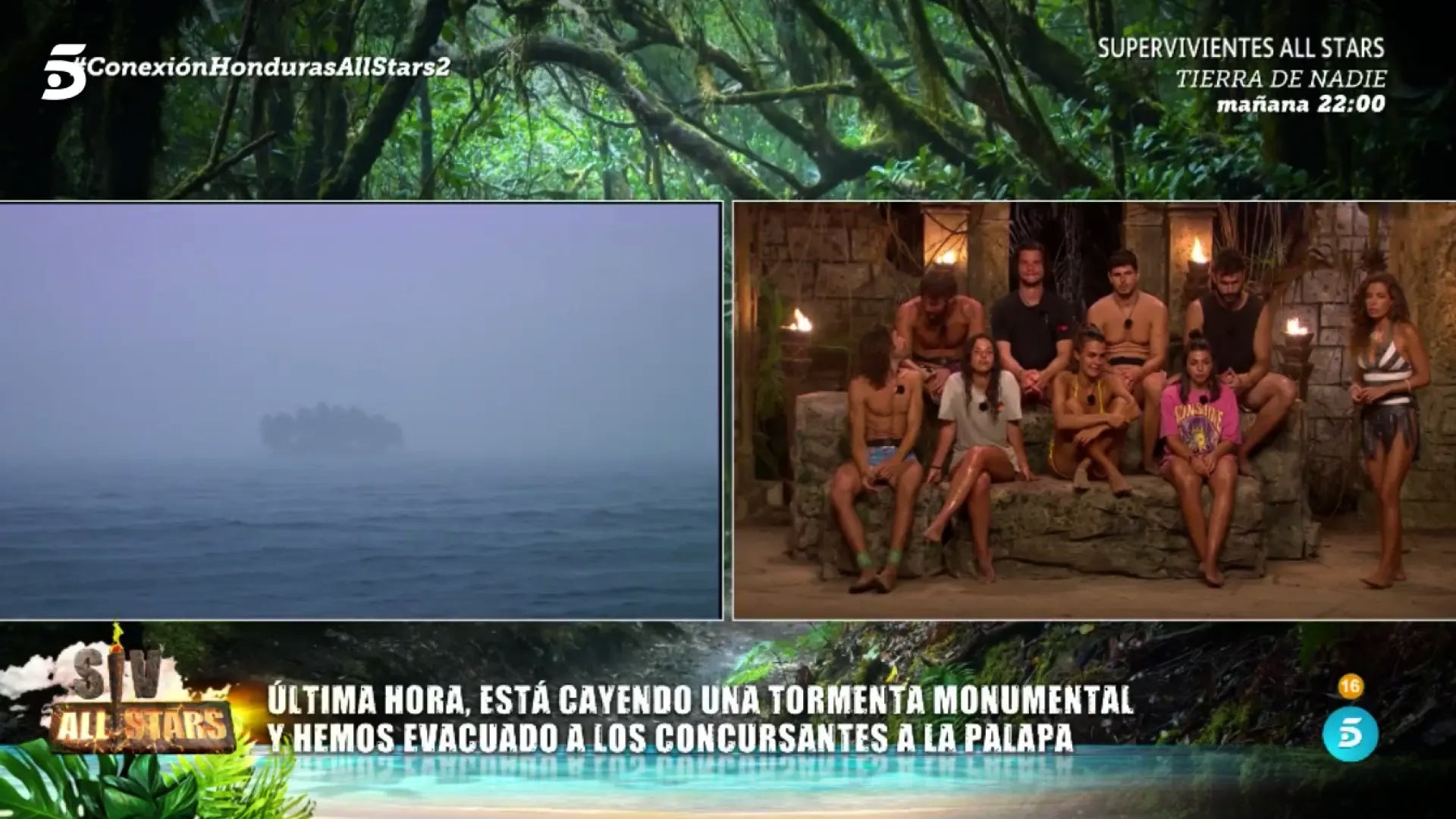 Els concursants han hagut de ser evacuats - Telecinco