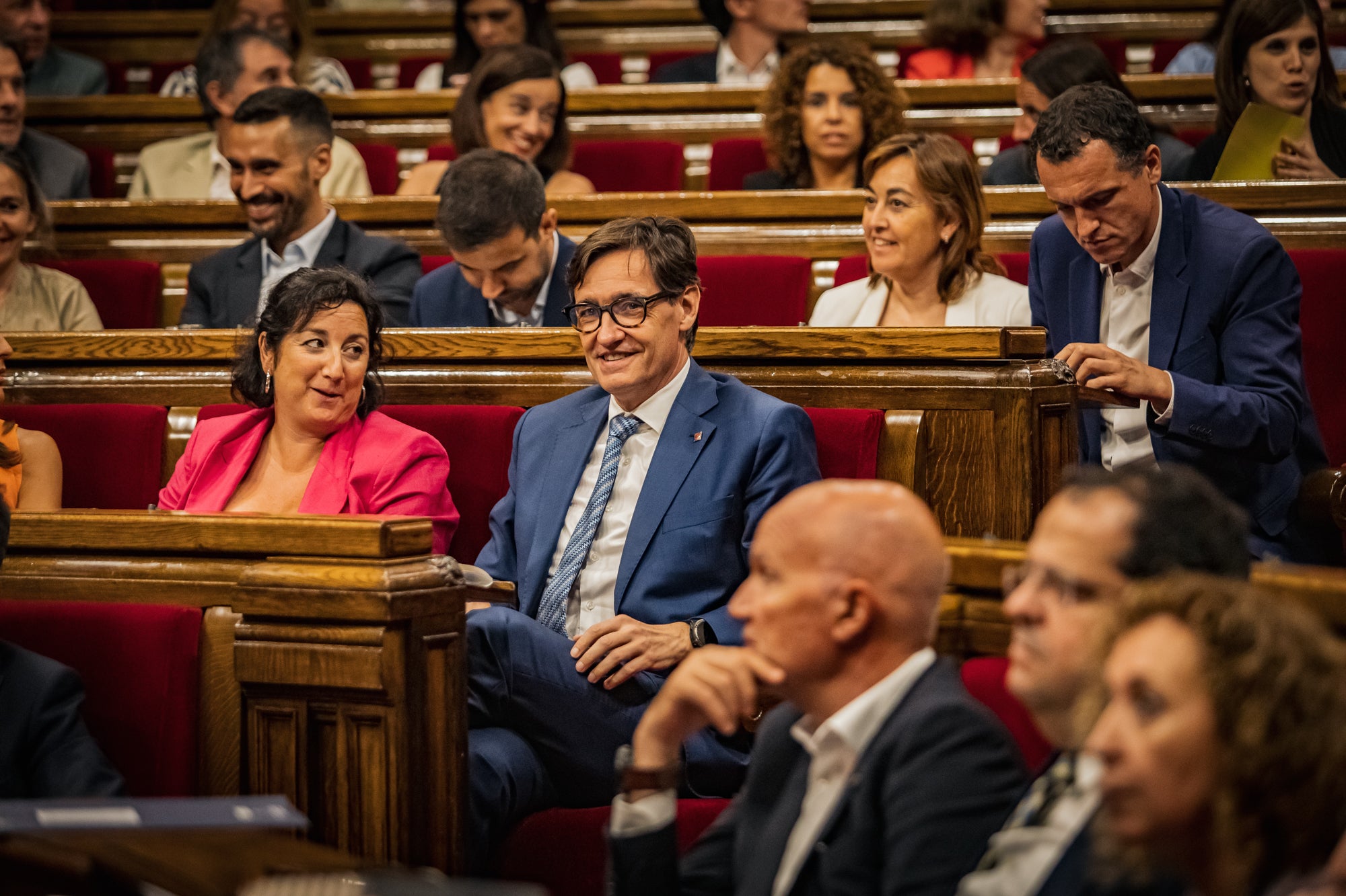 Salvador Illa i Alícia Romero, el tiquet socialista al Parlament/Parlament
