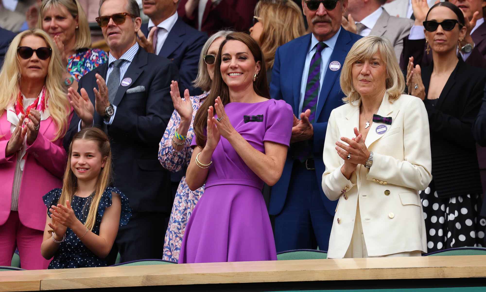 Kate Middleton ha acudir en Wimbledon acompañada de su hija - Europa Press