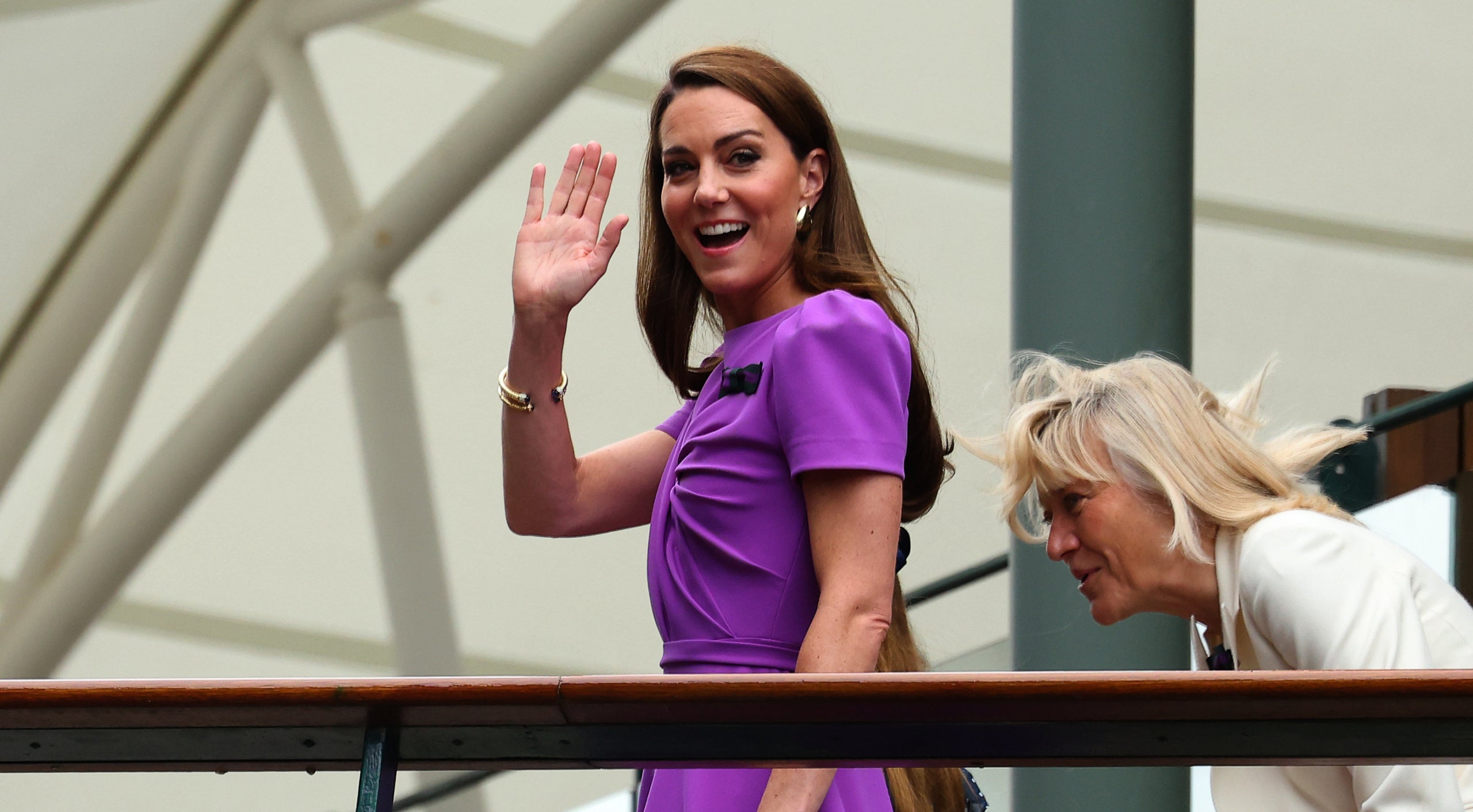 Kate Middleton reapareix en públic a Wimbledon - Europa Press