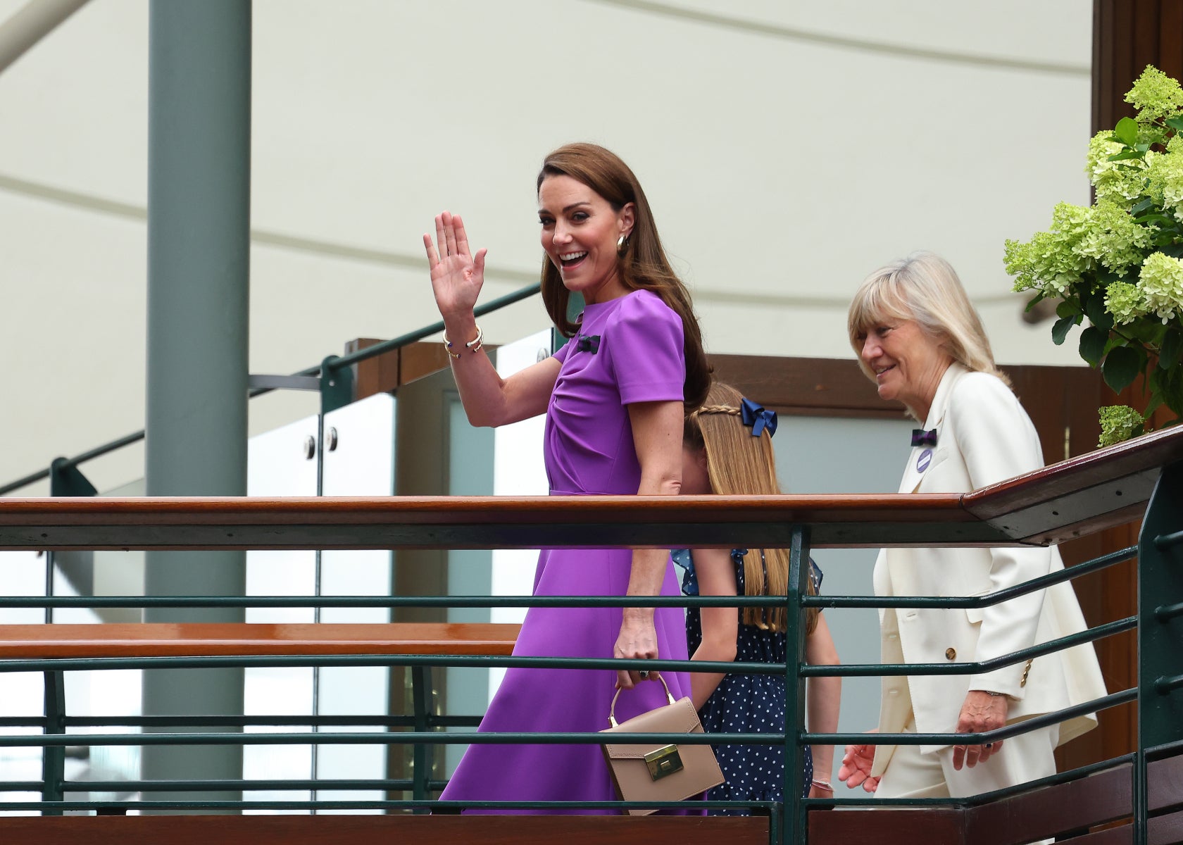 La mujer de Guillermo de Inglaterra se ha dejado ver muy sonriente - Europa Press