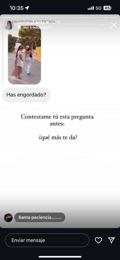 Li han escrit sobre el seu canvi físic - Instagram