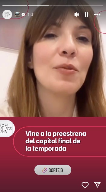 El Olalla Moreno confía que el unóltim capétol guste - Instagram