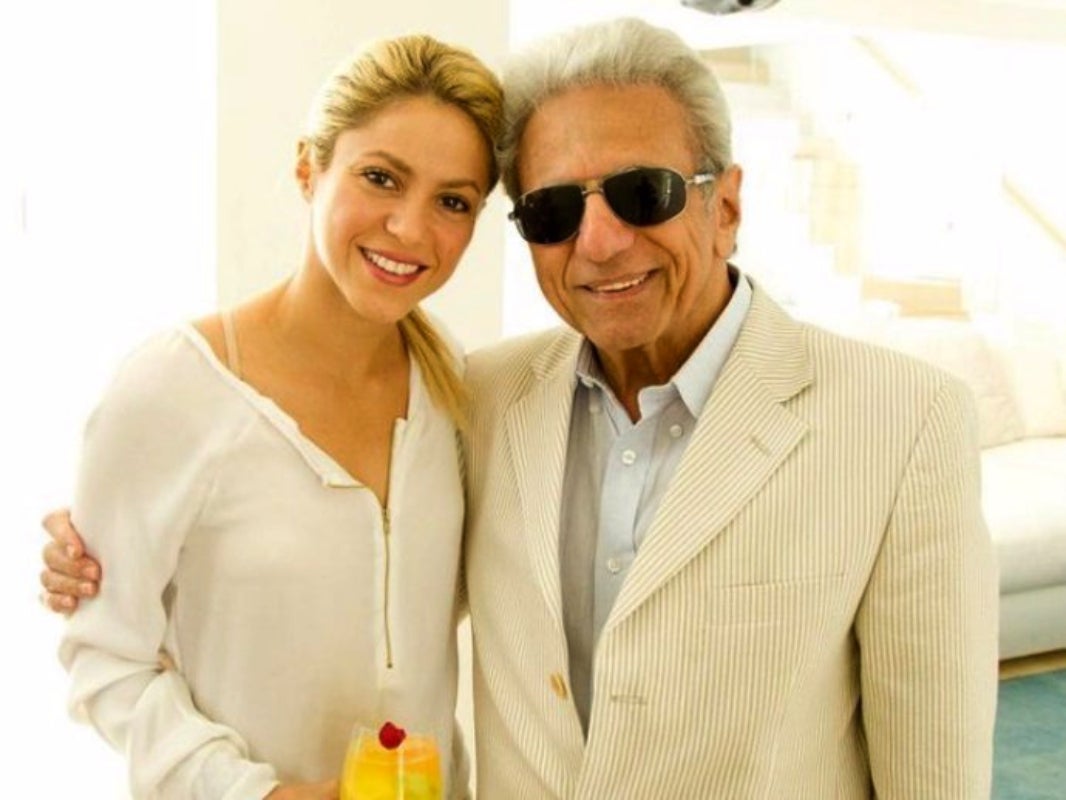 Shakira, molt preocupada per la salut del pare - Instagram