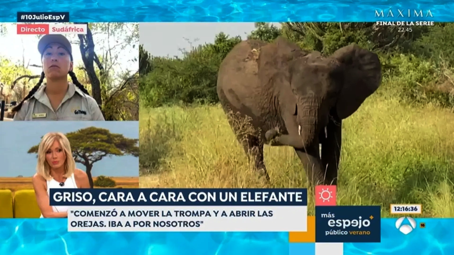 Susanna Griso comparte una anècdota peligrosa de un viaje a Àfrica - Antena 3