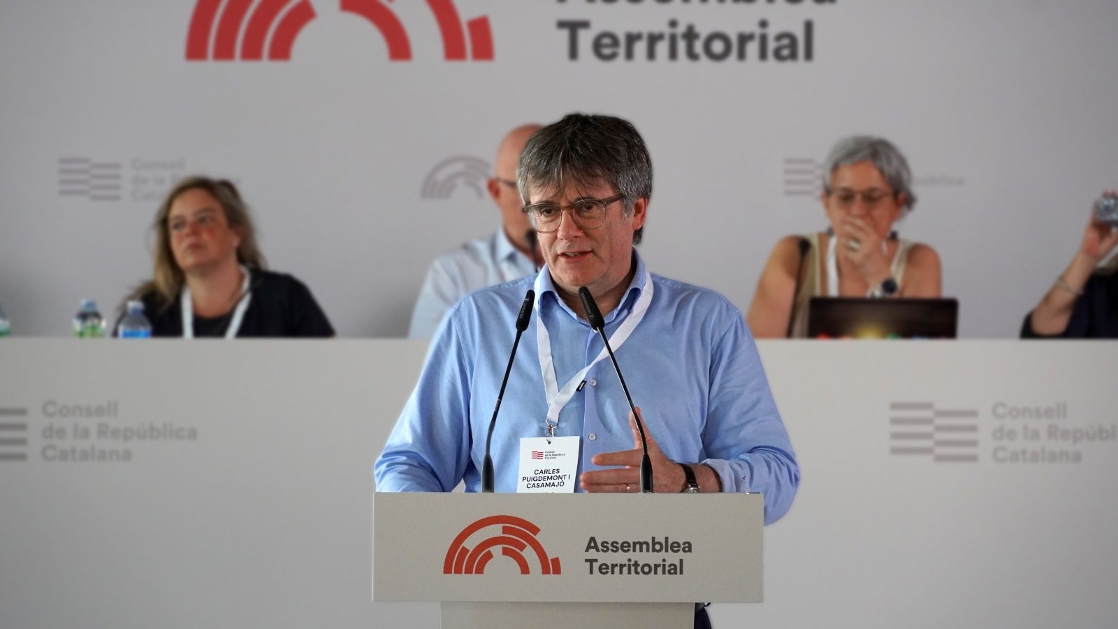 Carles Puigdemont se dirige este mediodía a la asamblea de representantes del Consell Local/CdR