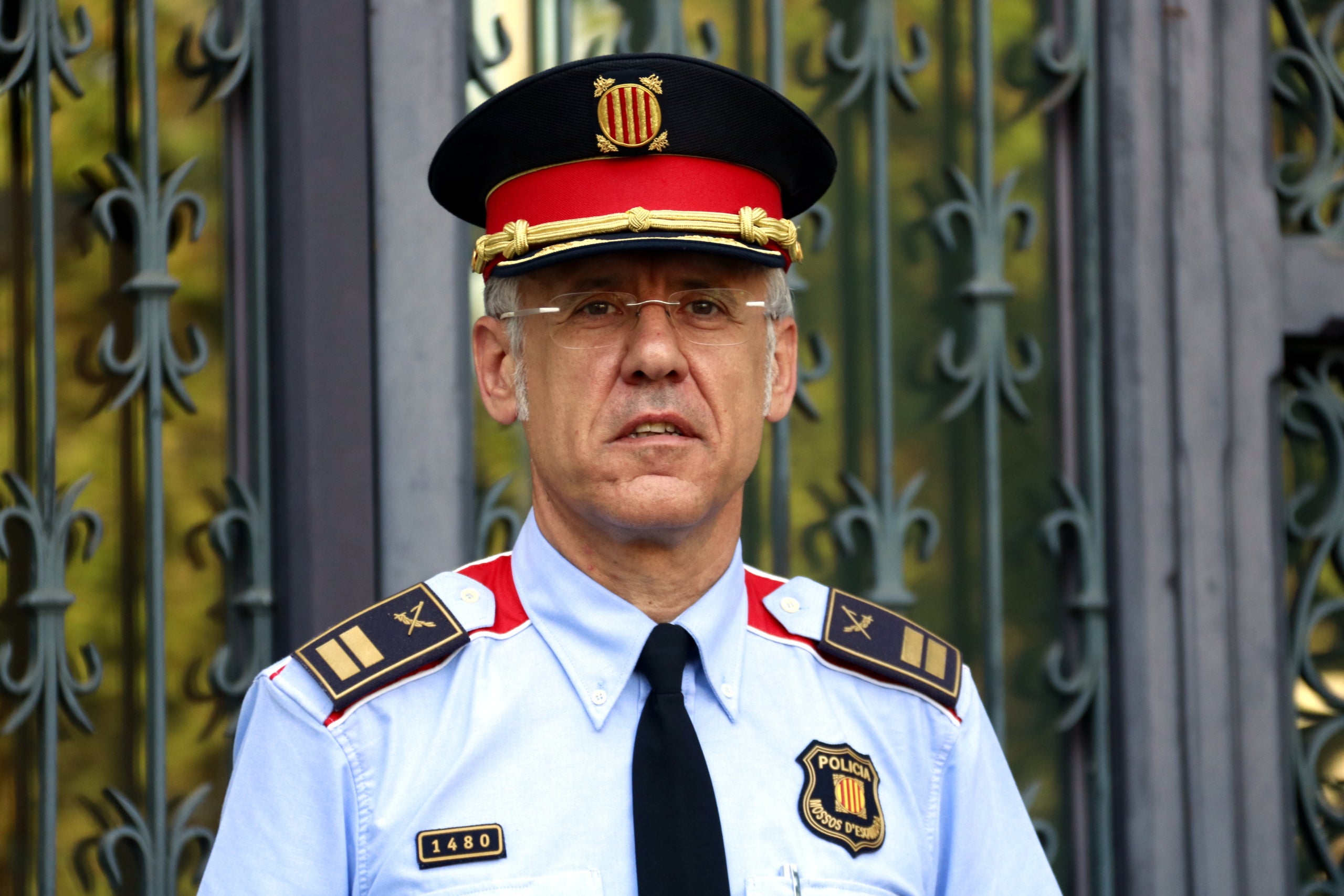 Miquel Esquius, en una imatge quan va ser escollit cap del cos dels Mossos/Laura Fíguls-ACN