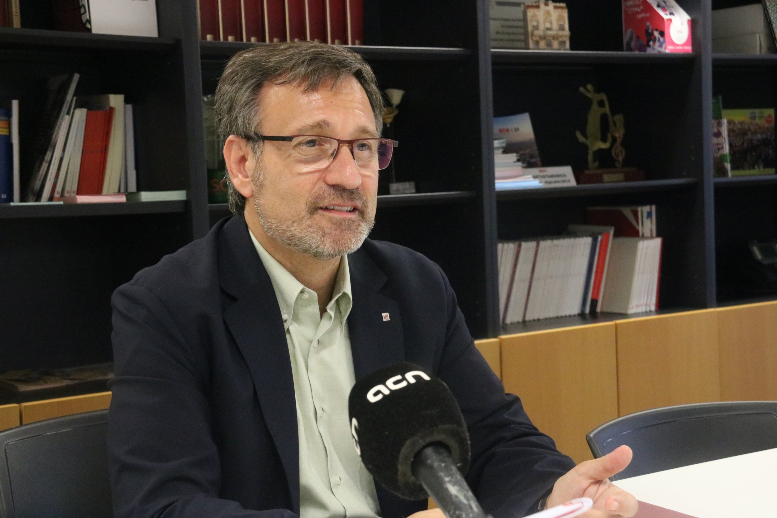 Imagen del nuevo consejero de Política Lingüística, Francesc Xavier Vila / ACN