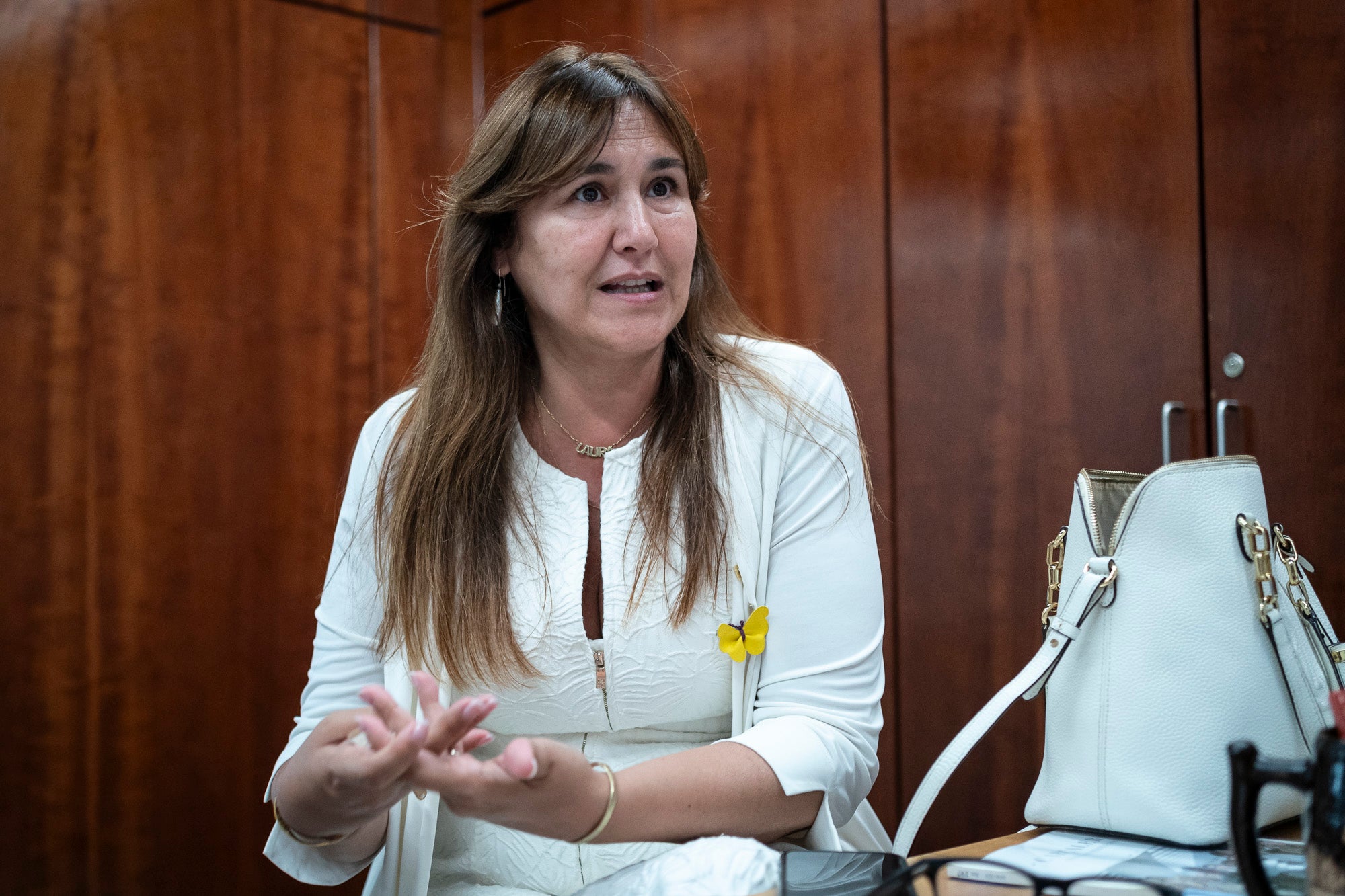 Laura Borràs, presidenta de Junts per Catalunya. Barcelona 31-07-2024 / Mireia Comas