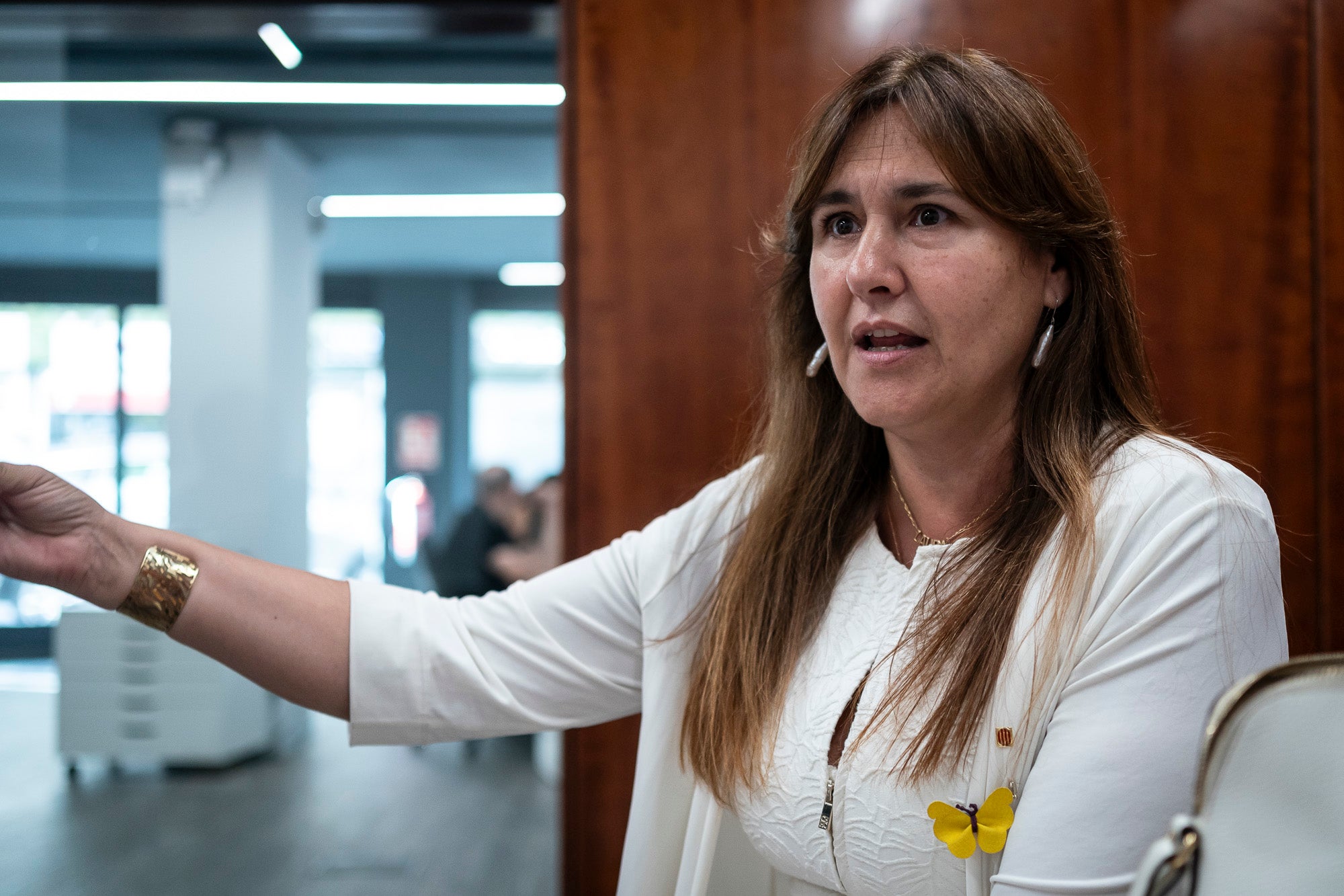 Laura Borràs, presidenta de Juntos por Cataluña. Barcelona 31-07-2024 / Mireia Comas