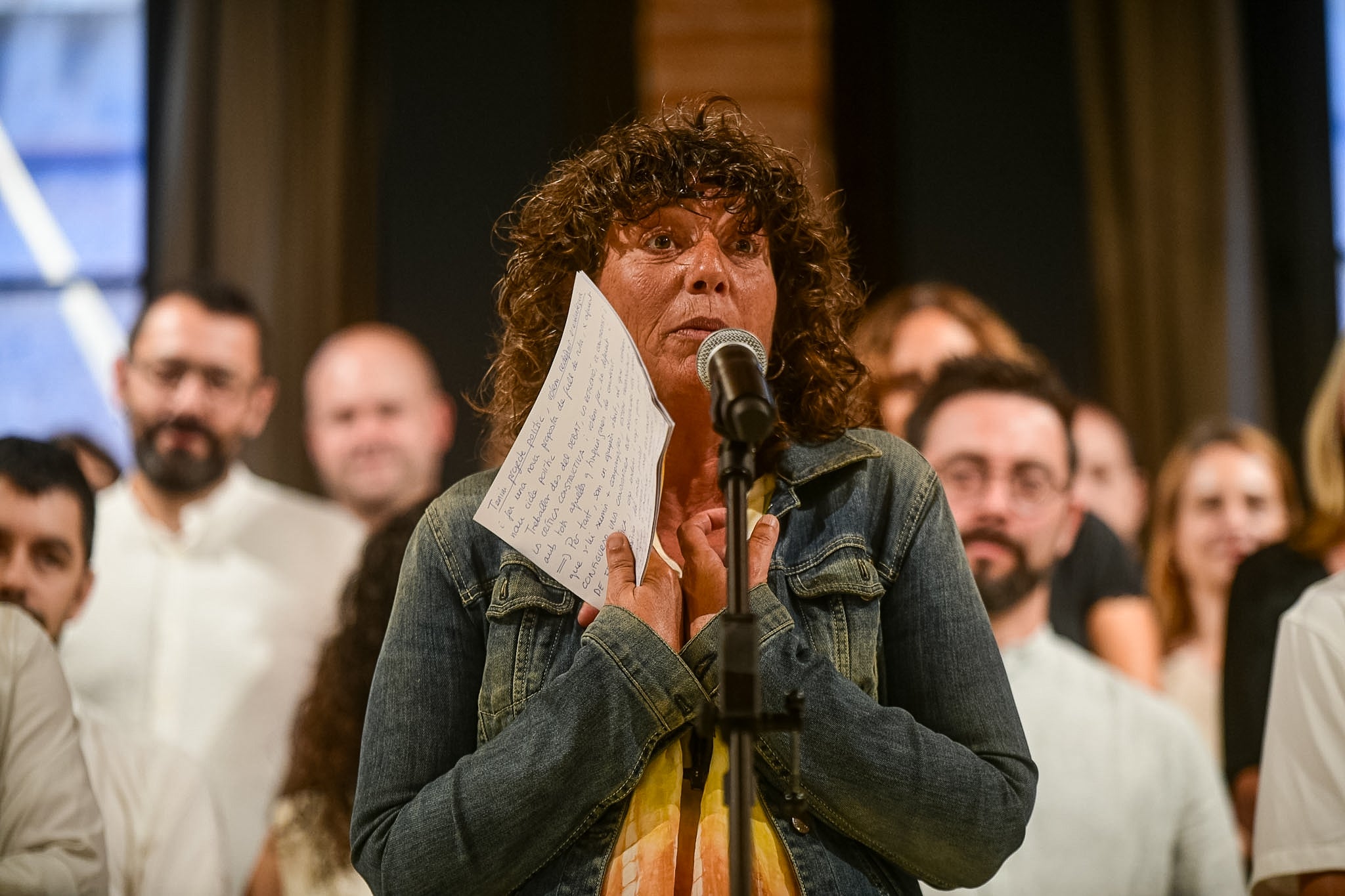 Teresa Jordà, en la seva presentació aquesta dijous de la Nova Esquerra Nacional/NEN