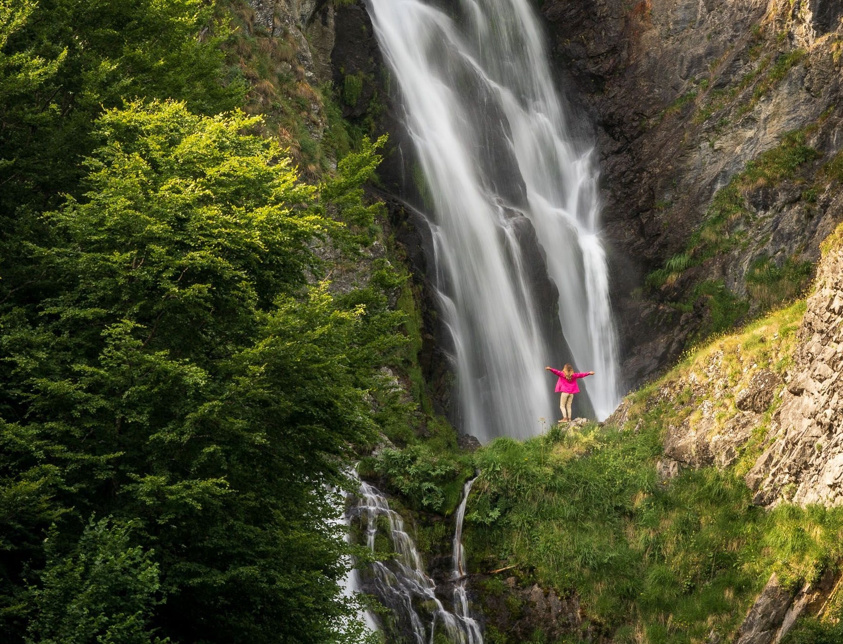 La cascada del Saut deth Pish, un dels indrets més icònics de la Vall d'Aran / Turisme Vall d'Aran