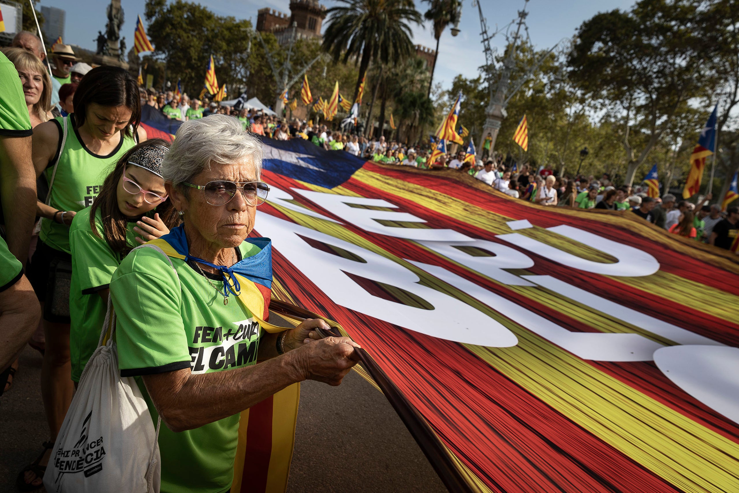 Manifestación 11 septiembre, La Diada.
11.09.2024, Barcelona

foto: Jordi Play