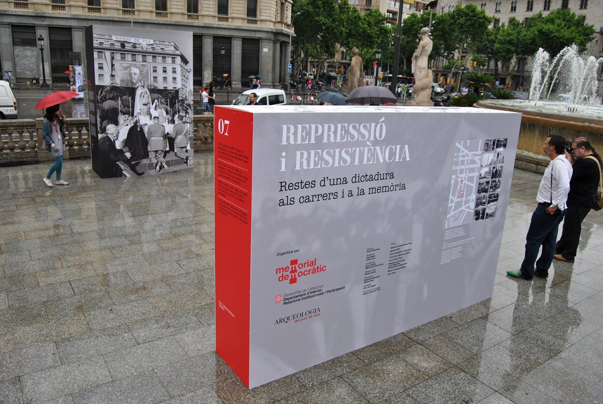 Un espai de la memòria dedicat a la repressió franquista/Memorial Democràtic