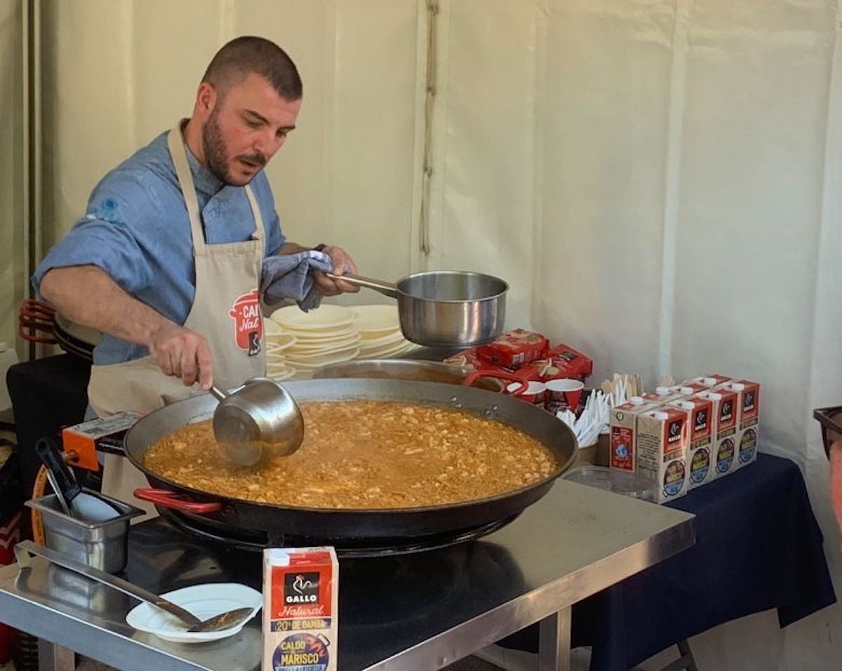 El nou brou de marisc de Grupo Gallo al 63è Concurs Internacional de Paella Valenciana de Sueca | Foto del Grup Gallo