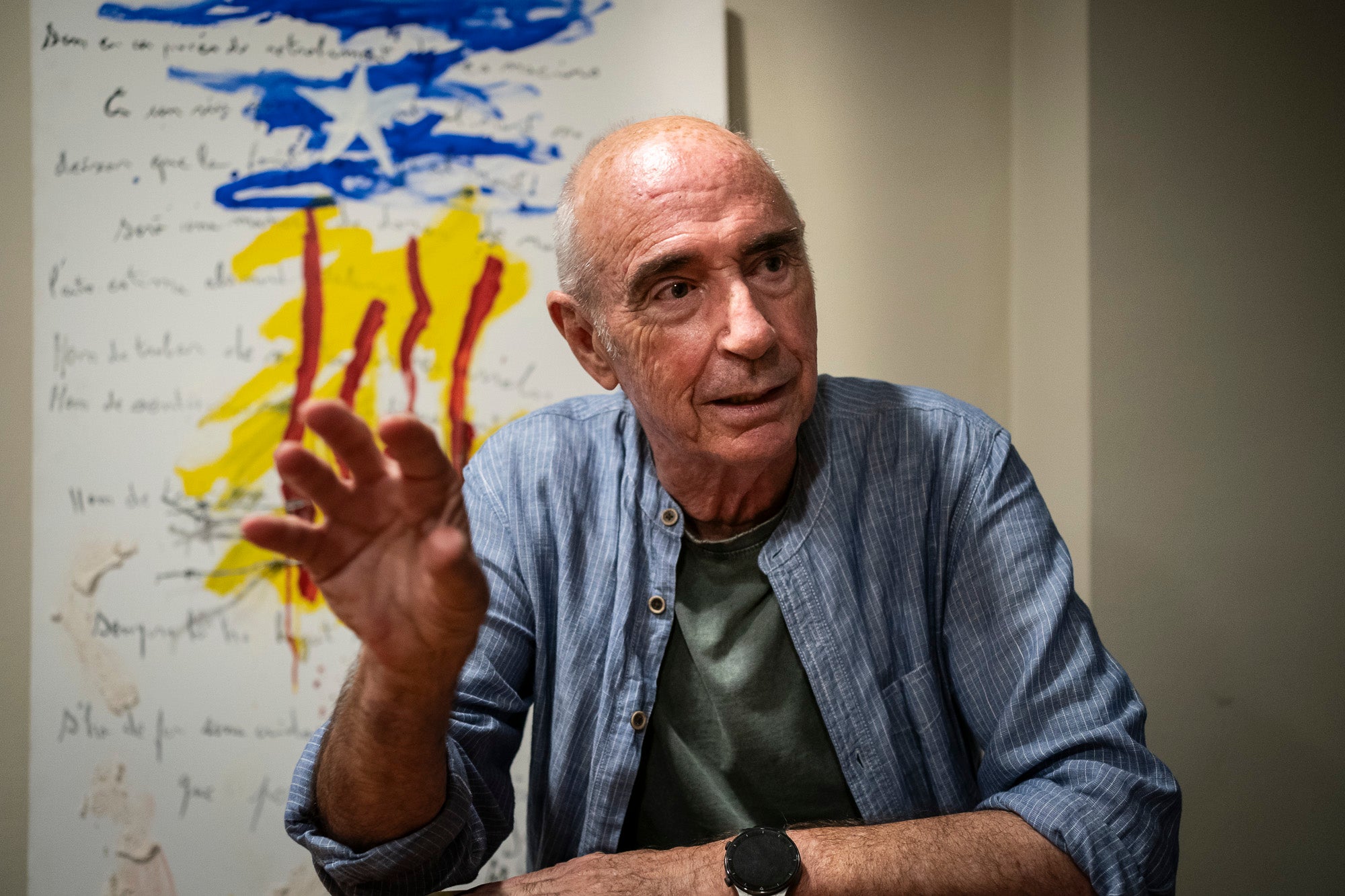 Lluís Llach, presidente del ANC, Barcelona 06-09-2024 / Mireia Comas