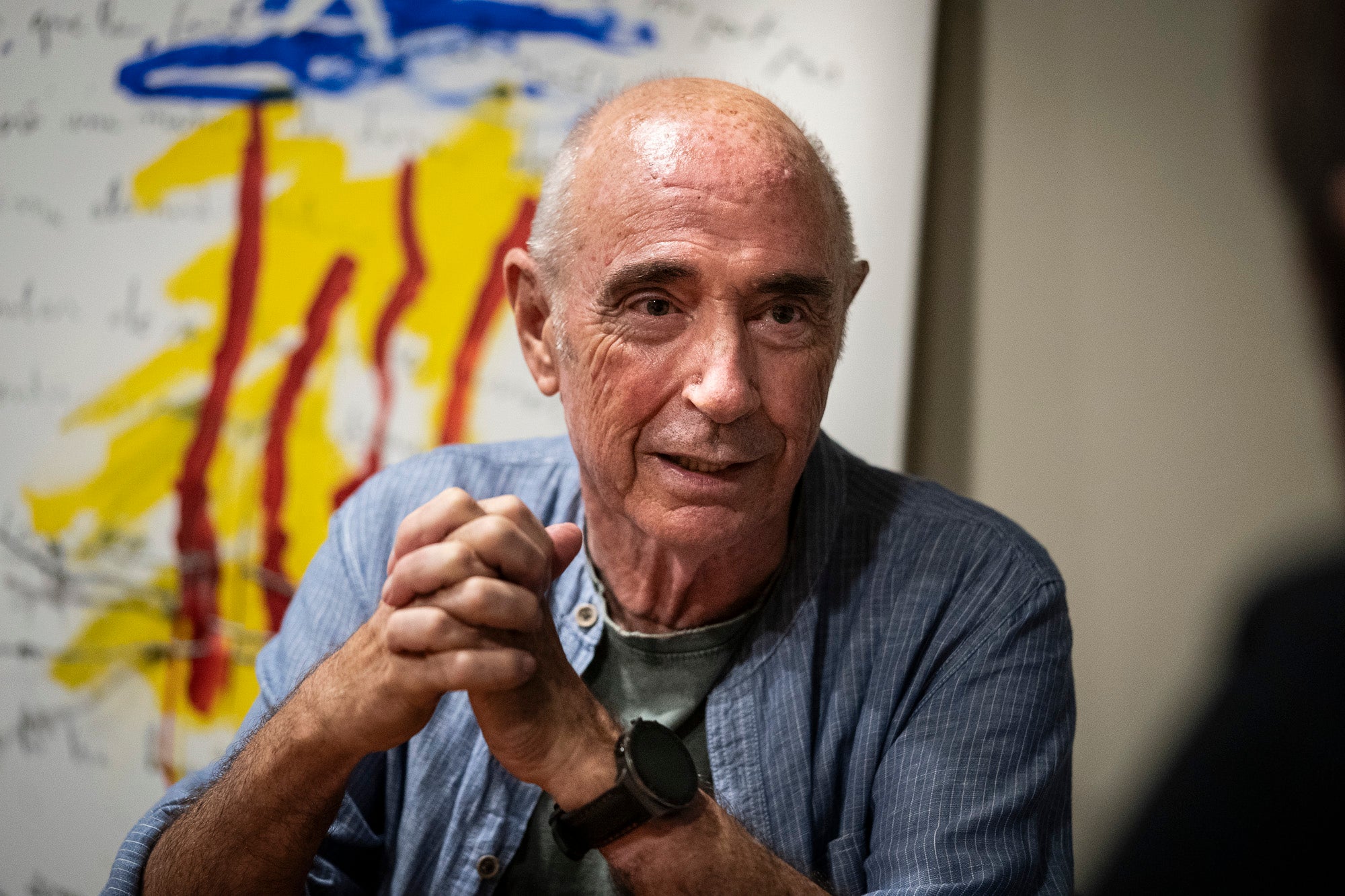 Lluís Llach, president de l'ANC, Barcelona 06-09-2024 / Mireia Comas
