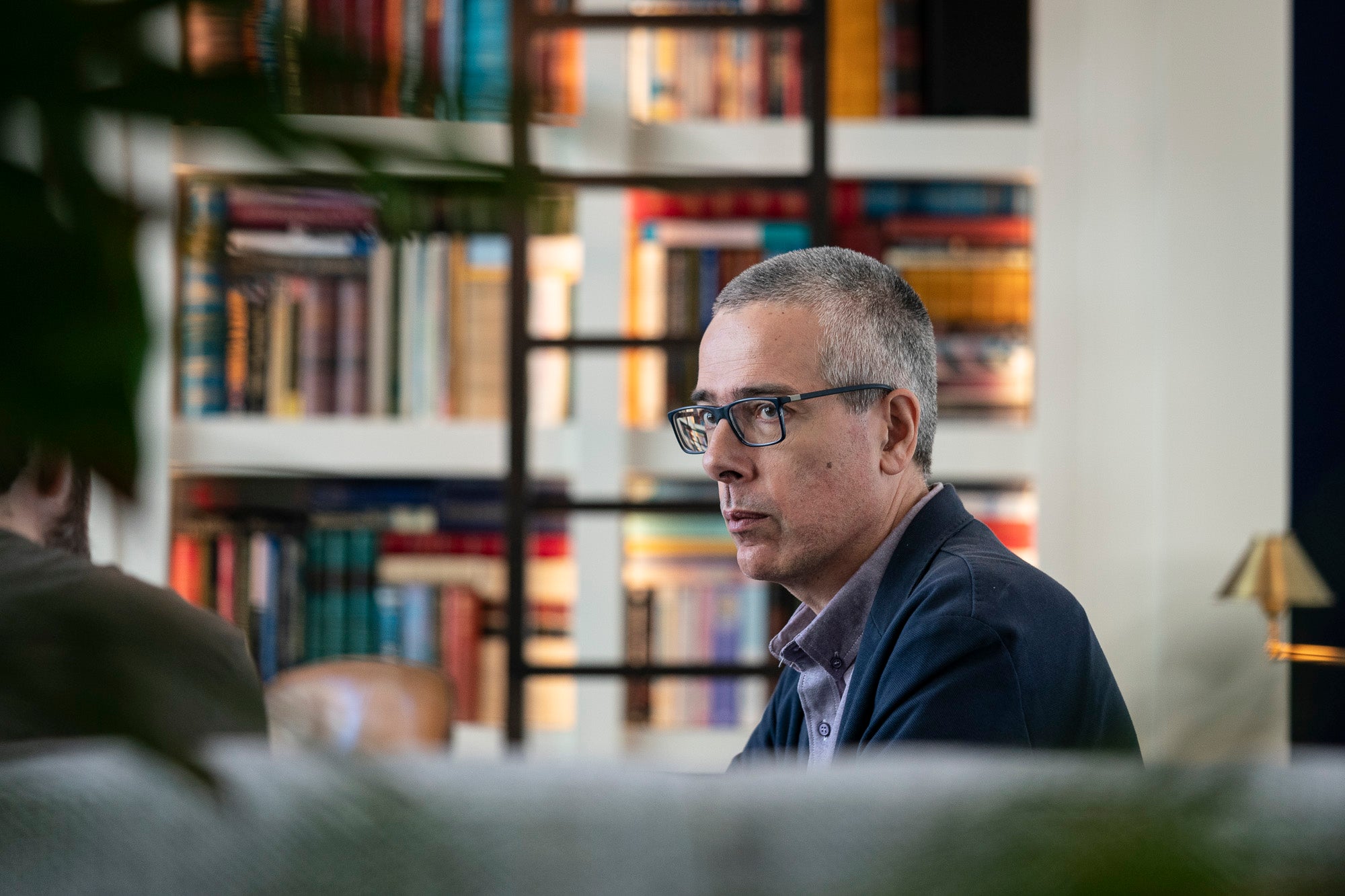 Xavier Torrents, profesor de Ciencia Política de la UB, publica el libro “Salvar Cataluña” sobre la gestación del nacionalpopulismo catalán. Barcelona 09-09-2024 / Mireia Comas