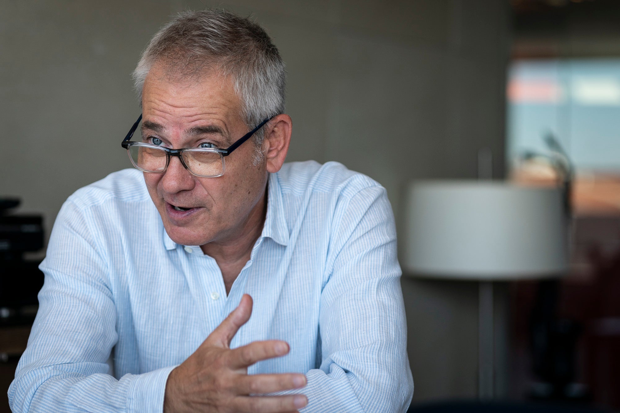 Carles Cuní, director del Grup Flaix. Barcelona 26-09-2024 / Mireia Comas