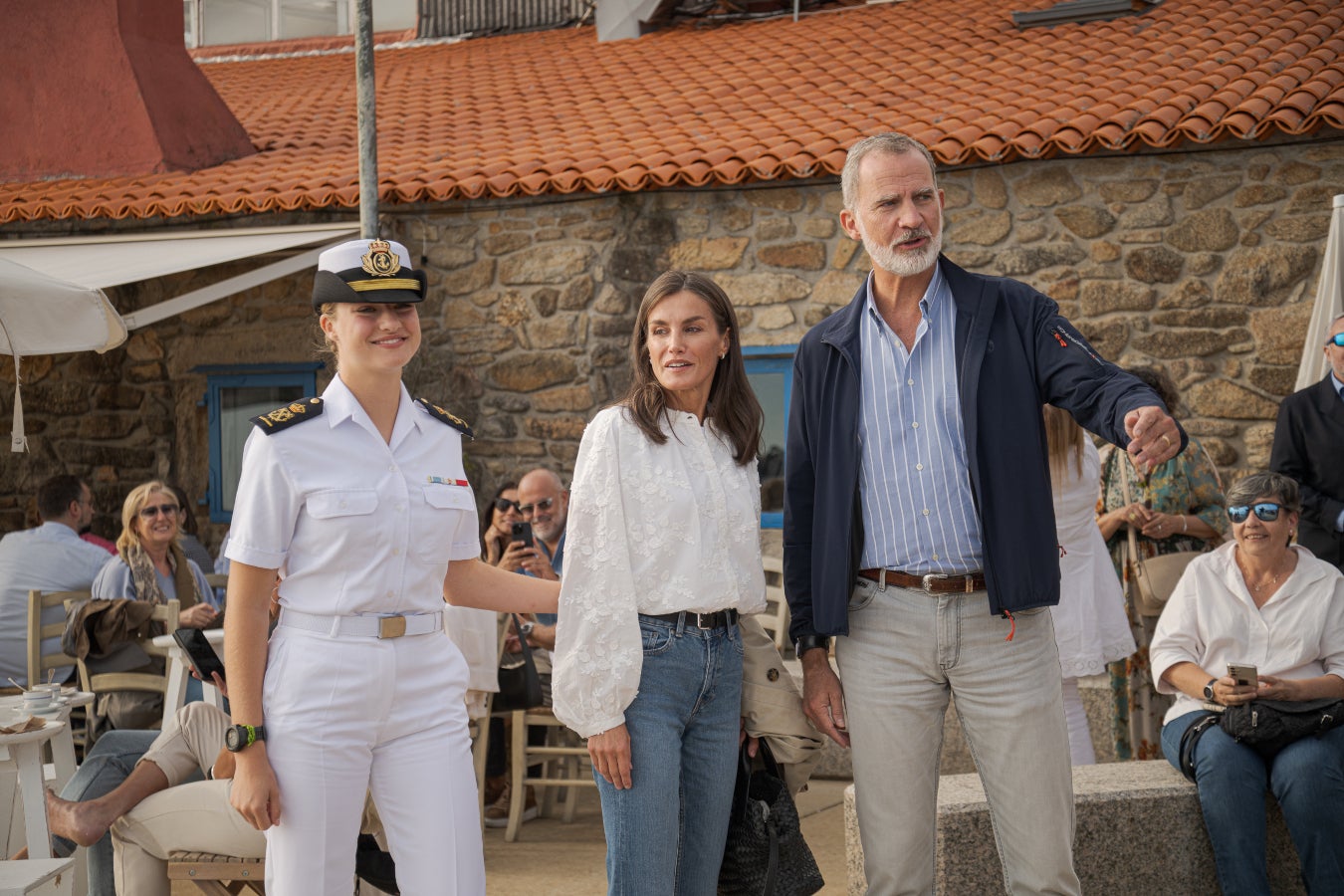 Felip i Letícia visiten Elionor a Galícia - Europa Press