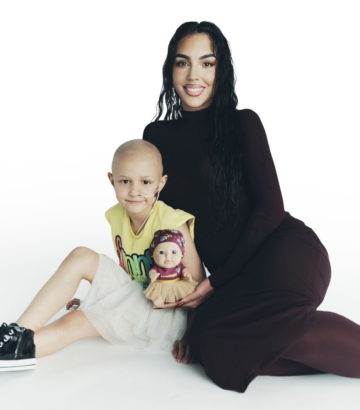 Georgina, Sarah I Baby Pelón | Foto de Fundació Juegaterapia