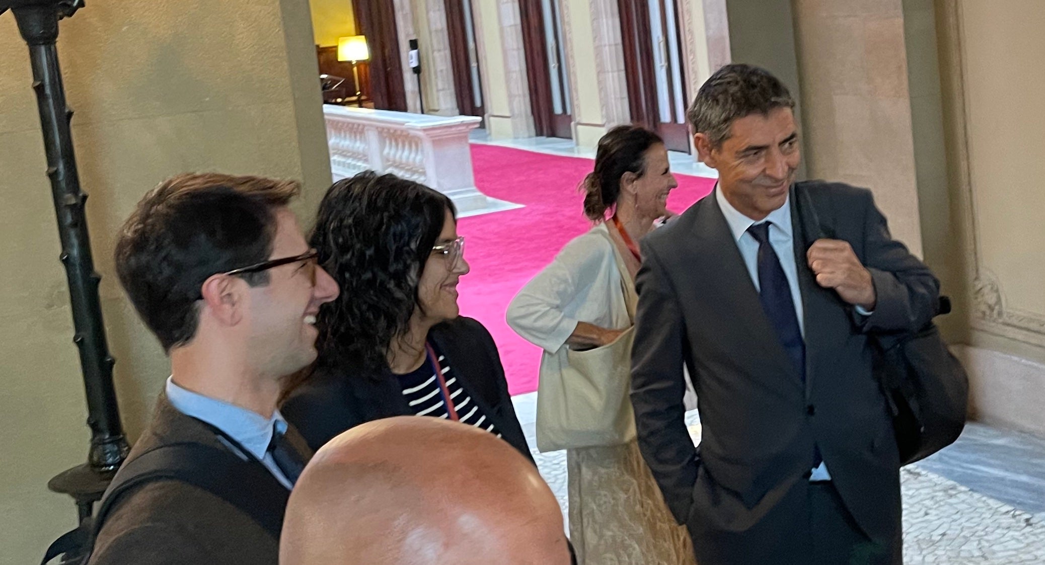 El nou director general de la Policia, Josep Lluís Trapero, en la seva primera compareixença al Parlament/Quico Sallés
