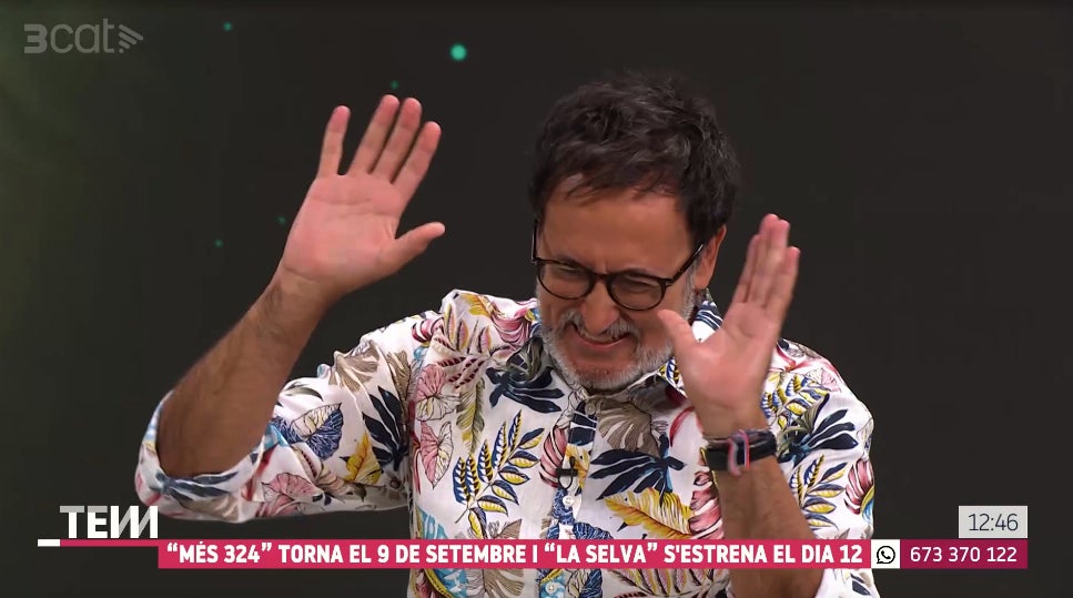 Xavier Grasset està preparant l'estrena de La Selva - TV3
