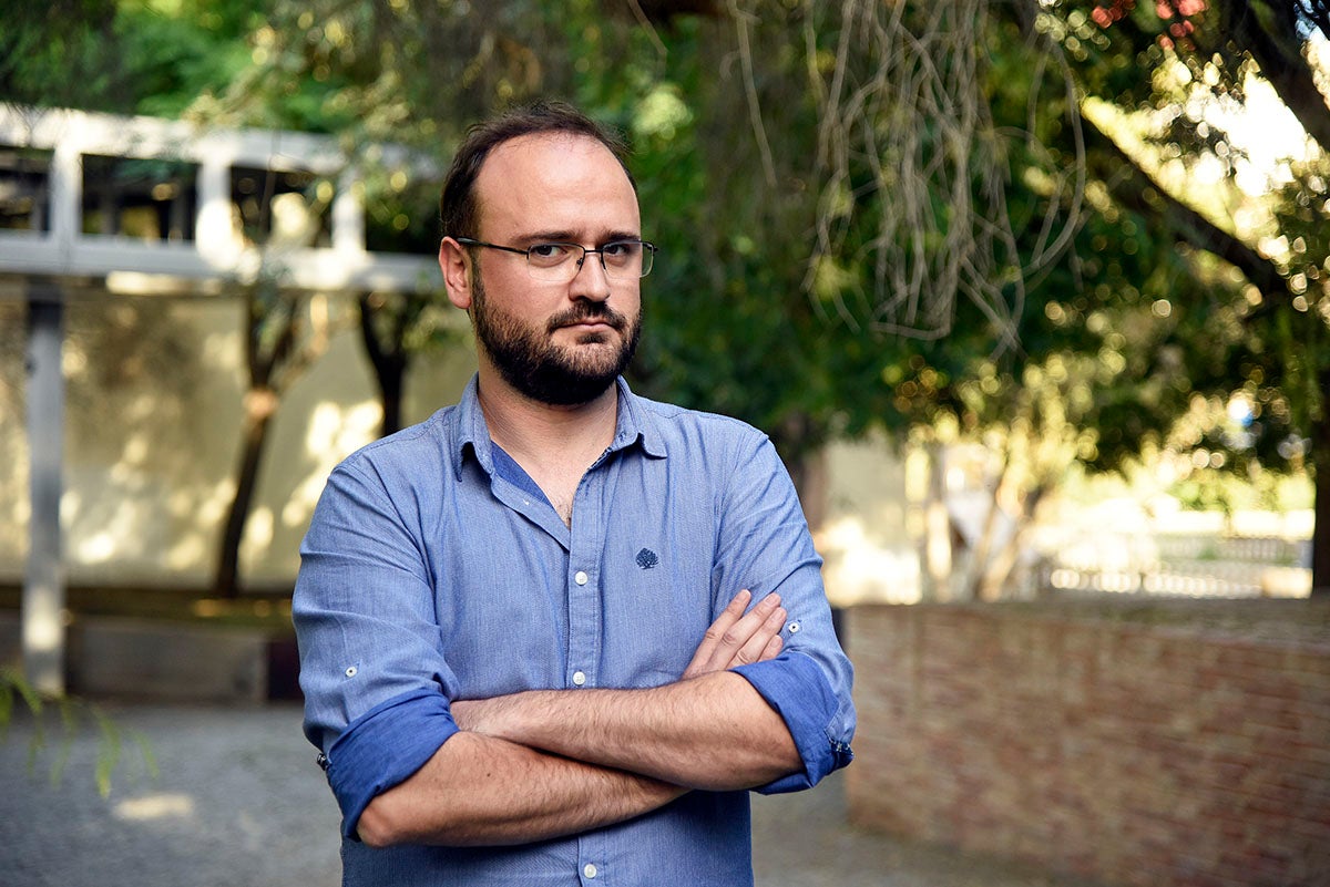 VALENCIA// Josep Barberà, president de Esquerra Republicana del País Valencià. FOTO DANIEL GARCIA-SALA / DIARI LA VEU