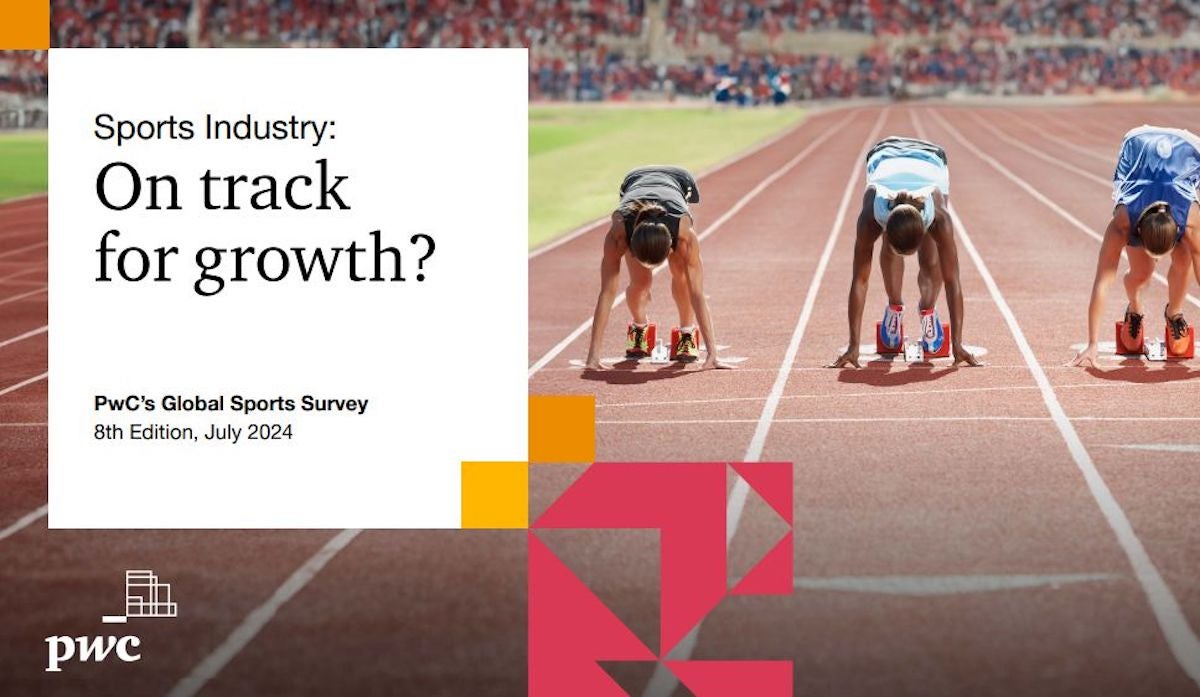 Portada de l'informe 'Global Sports Survey' de PwC